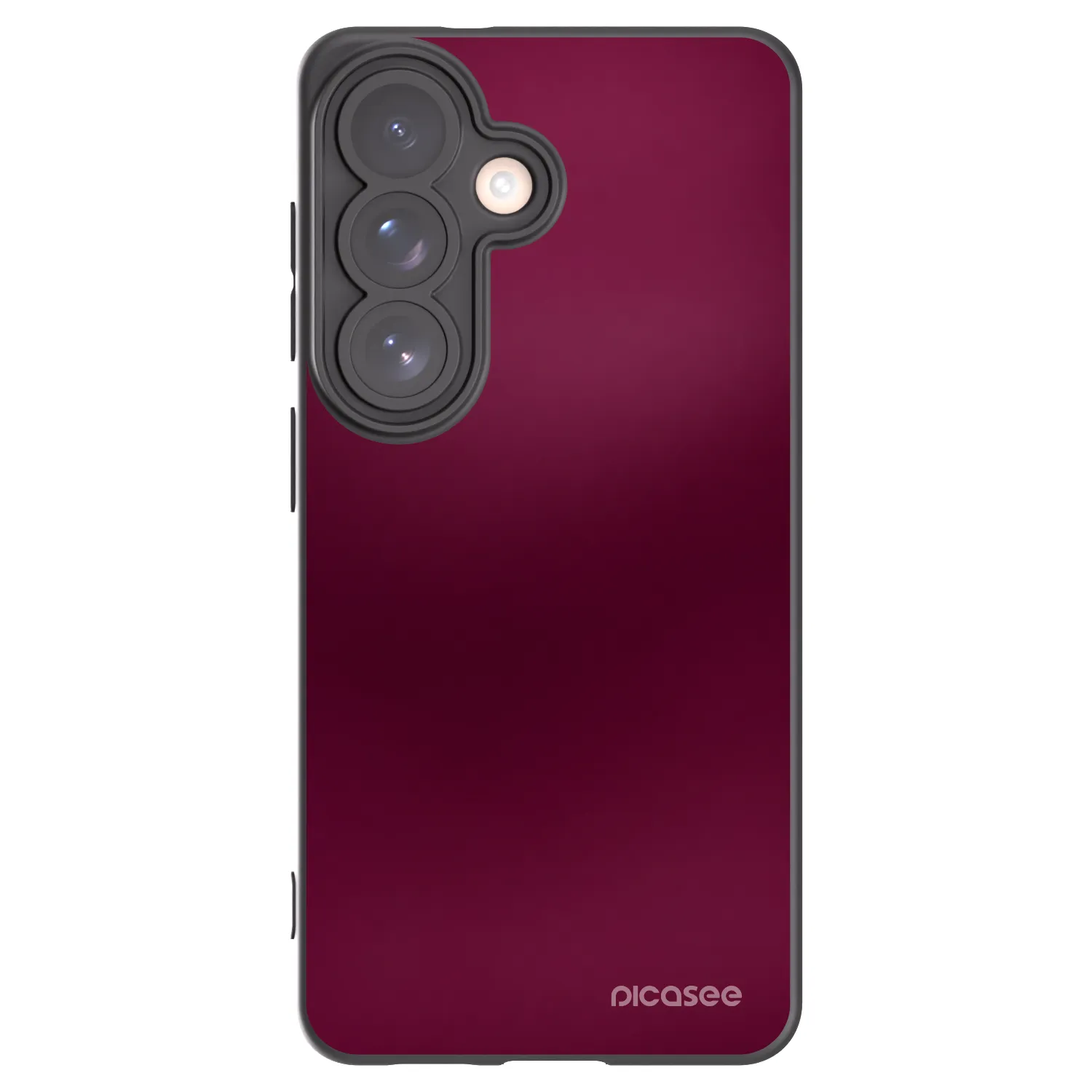 Picasee Μαύρη θήκη σιλικόνης για Samsung Galaxy S26 - Velvet Bordeaux