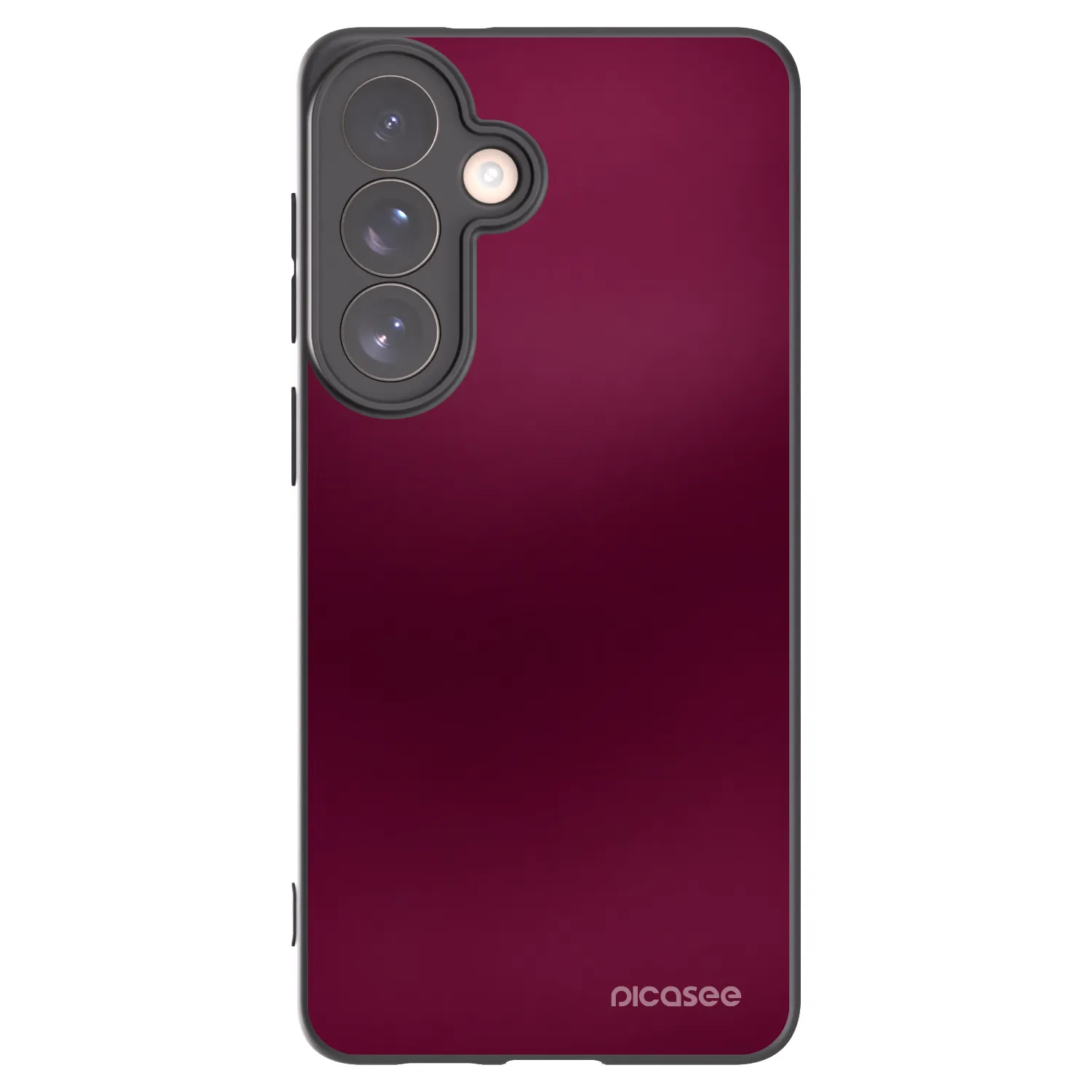 Picasee Μαύρη θήκη σιλικόνης για Samsung Galaxy S26+ - Velvet Bordeaux