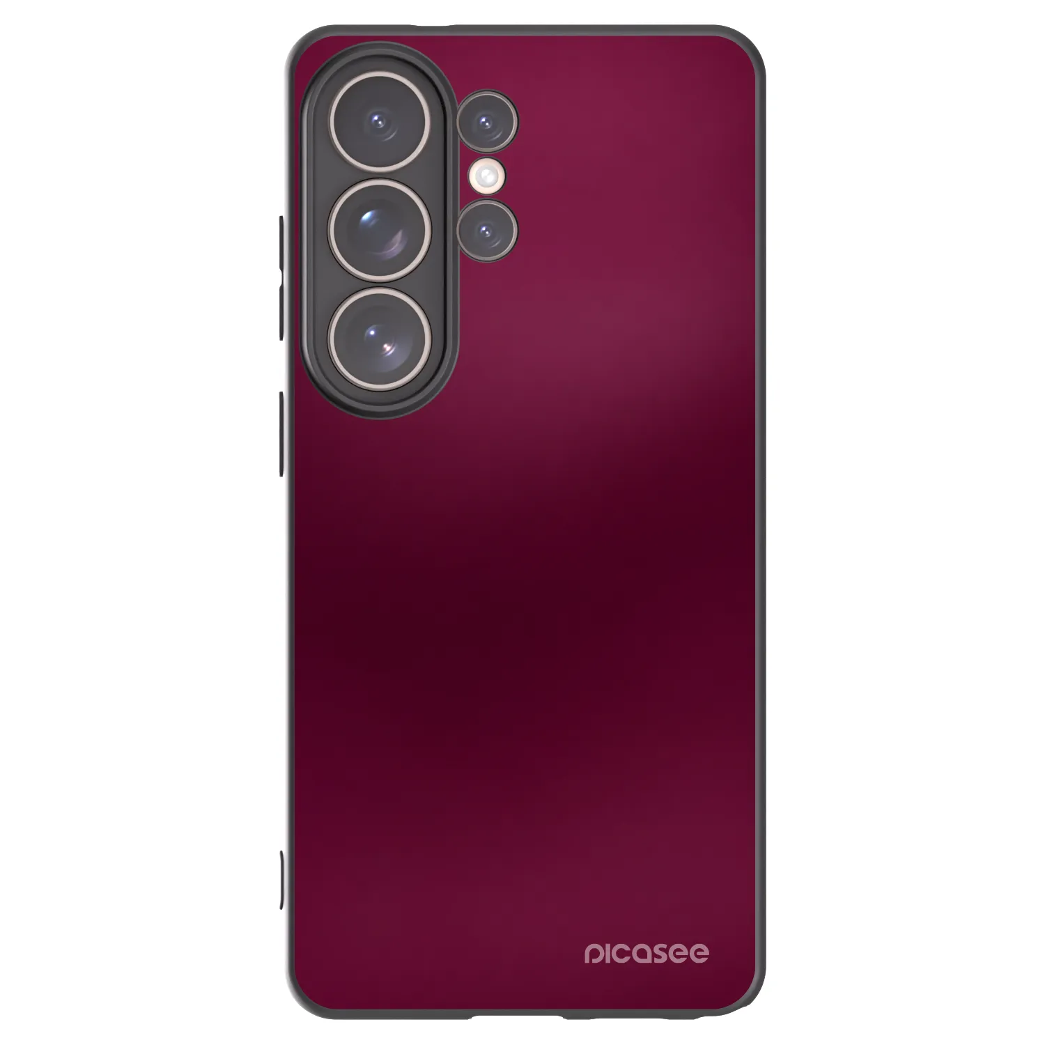 Picasee Μαύρη θήκη σιλικόνης για Samsung Galaxy S26 Ultra - Velvet Bordeaux