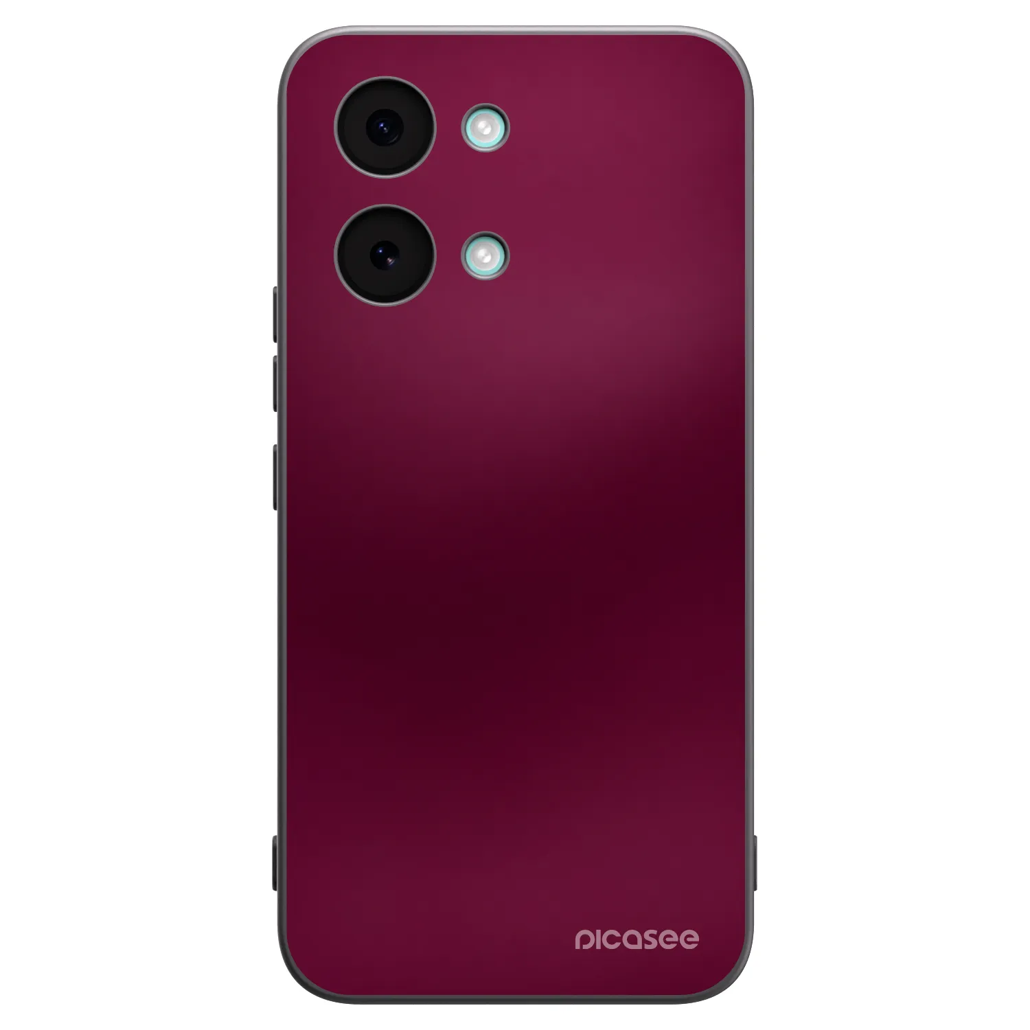Picasee Μαύρη θήκη σιλικόνης για Xiaomi Poco X8 Pro Max - Velvet Bordeaux