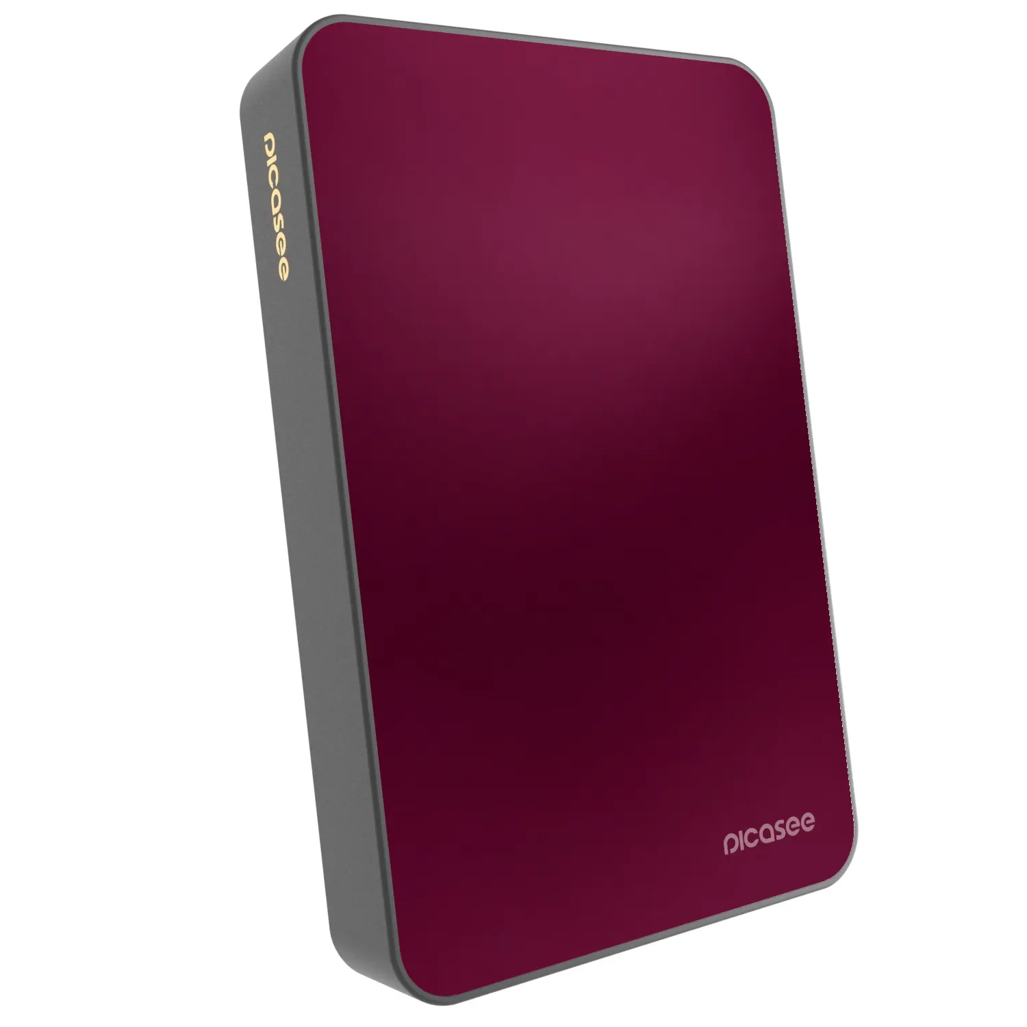 Picasee Powerbank με MagSafe 10 000 mAh Γκρί - Velvet Bordeaux