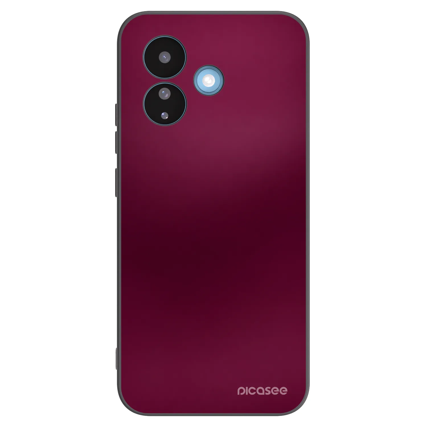 Picasee Μαύρη θήκη σιλικόνης για Xiaomi Redmi Note 17 Pro 5G - Velvet Bordeaux