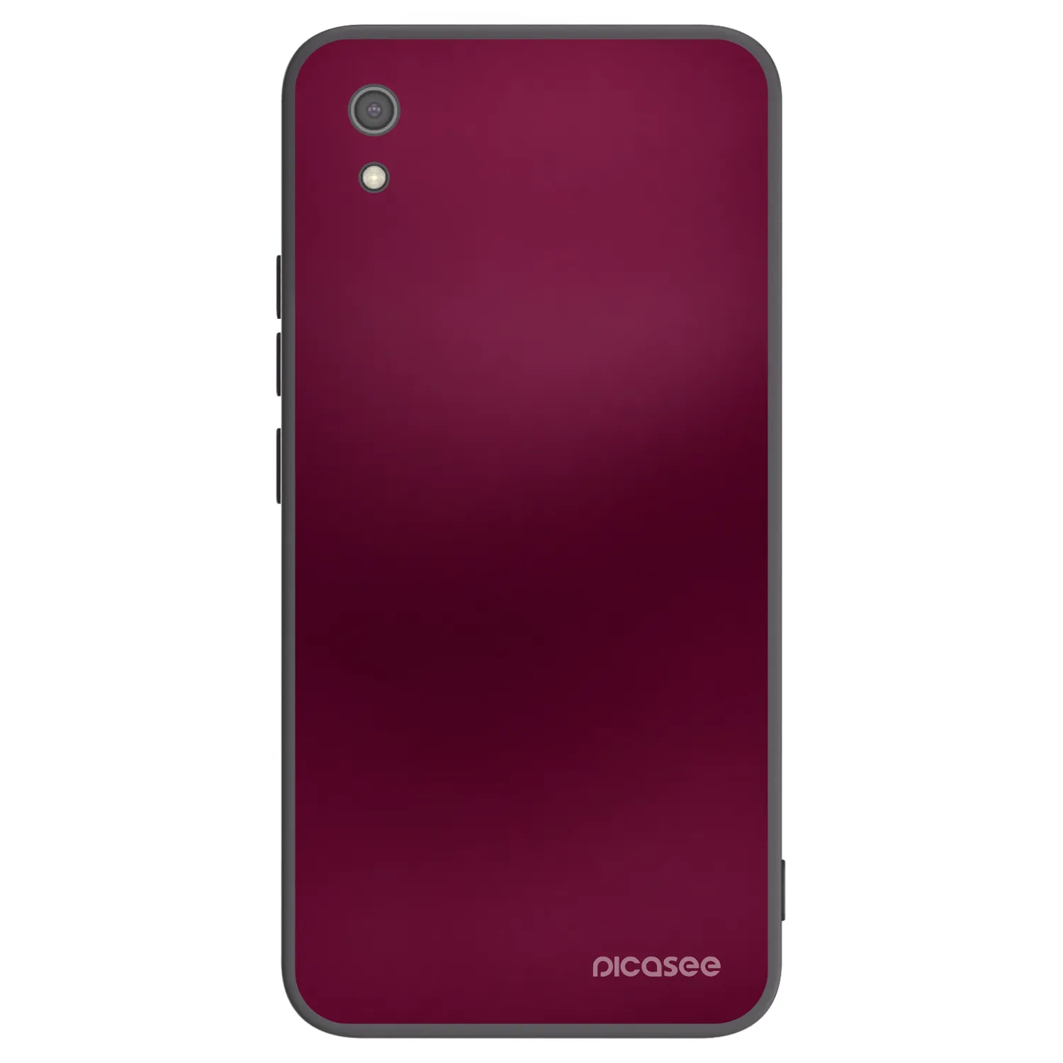 Picasee Μαύρη θήκη σιλικόνης για Xiaomi Redmi 7A - Velvet Bordeaux