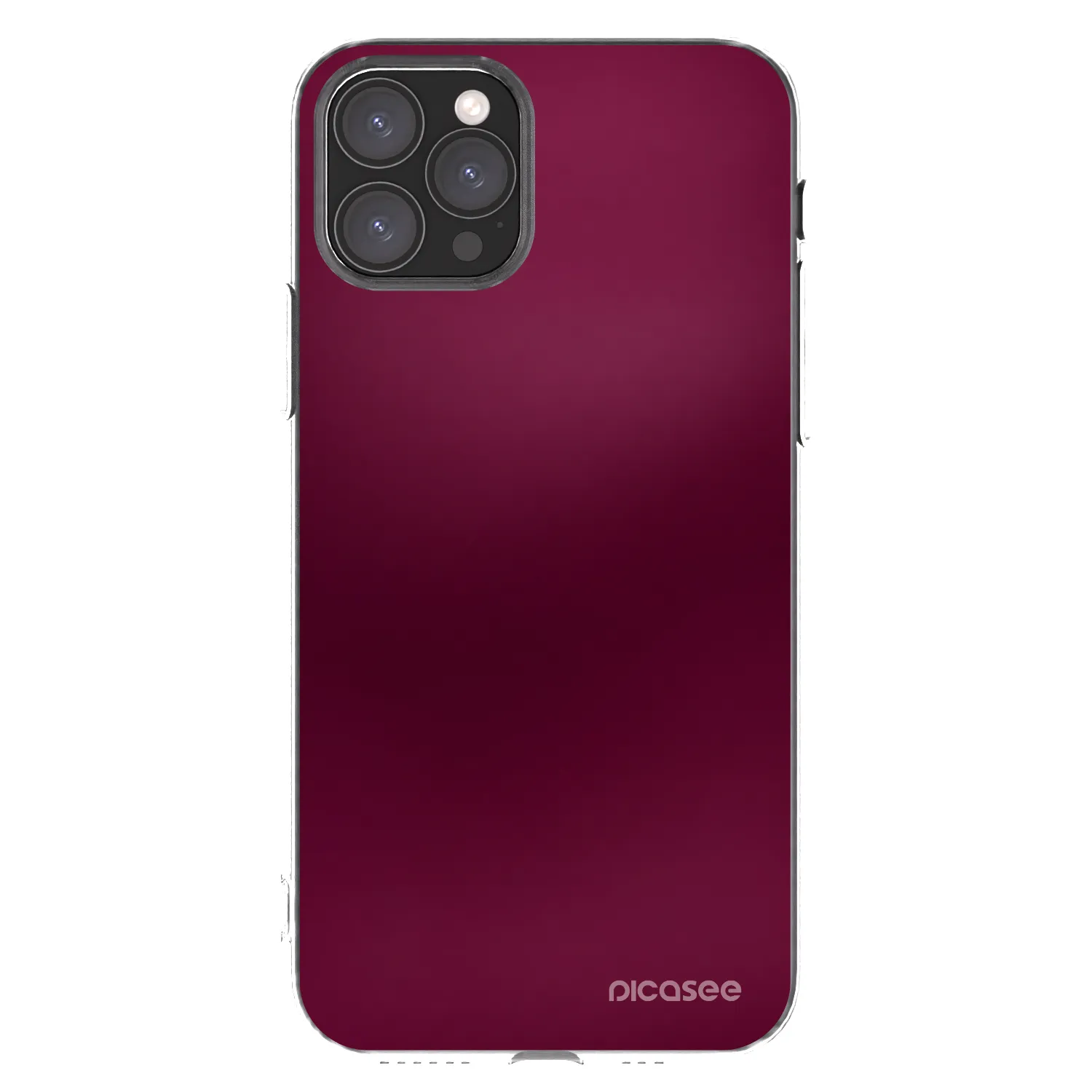 Picasee διαφανής θήκη σιλικόνης Apple iPhone 11 Pro - Velvet Bordeaux