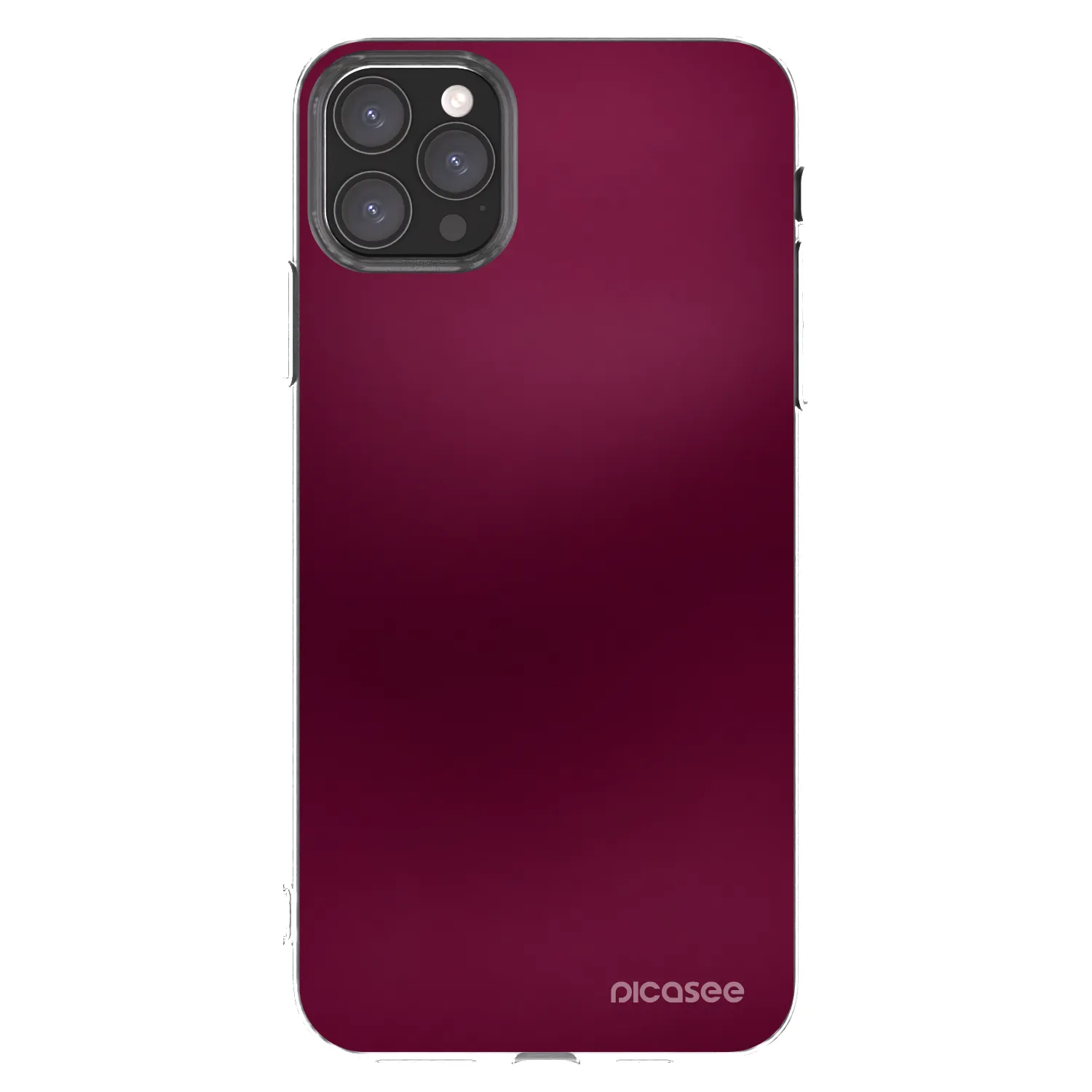 Picasee διαφανής θήκη σιλικόνης Apple iPhone 11 Pro Max - Velvet Bordeaux