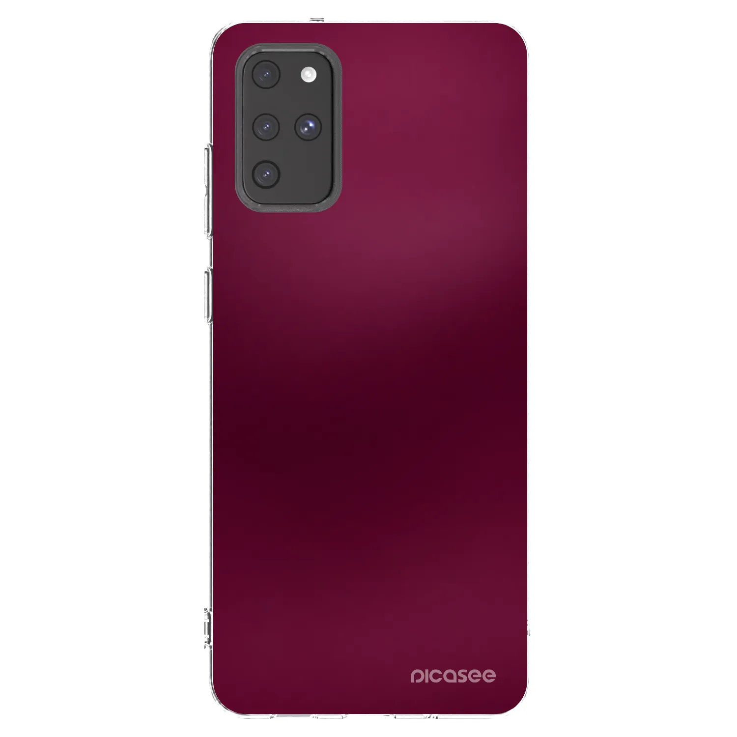 Picasee διαφανής θήκη σιλικόνης Samsung Galaxy S20+ G985F - Velvet Bordeaux
