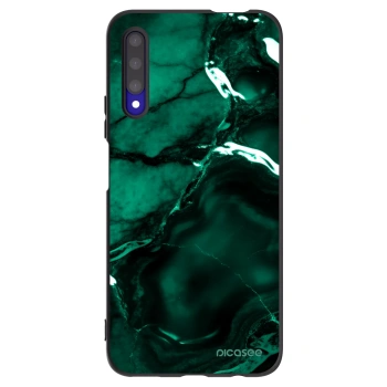 Picasee Μαύρη θήκη σιλικόνης για Honor 9X Pro - Dark emerald