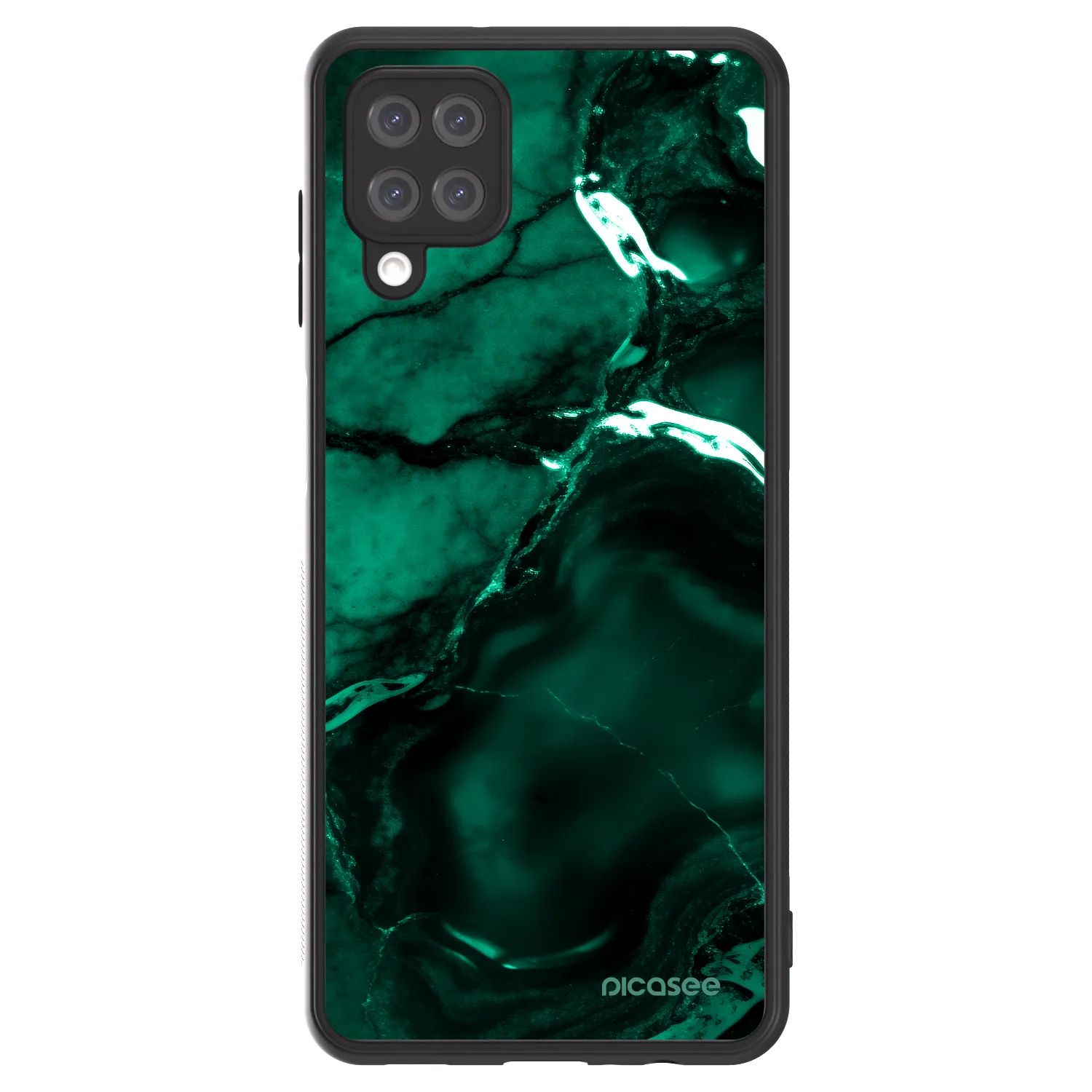 Picasee ULTIMATE CASE για Samsung Galaxy A12 A125F - Dark emerald