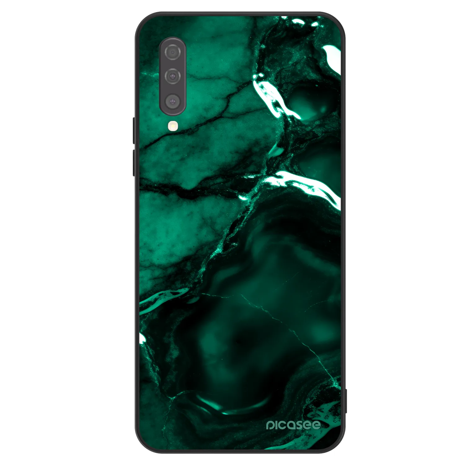 Picasee ULTIMATE CASE για Samsung Galaxy A50 A505F - Dark emerald