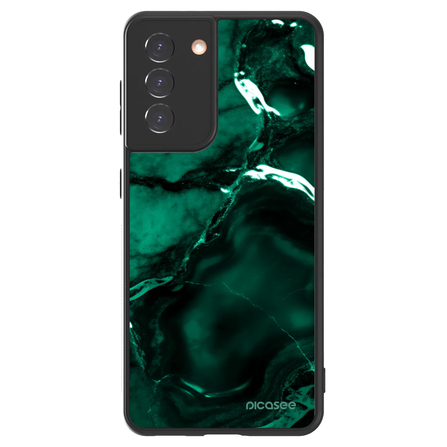 Picasee ULTIMATE CASE για Samsung Galaxy S21 5G G991B - Dark emerald