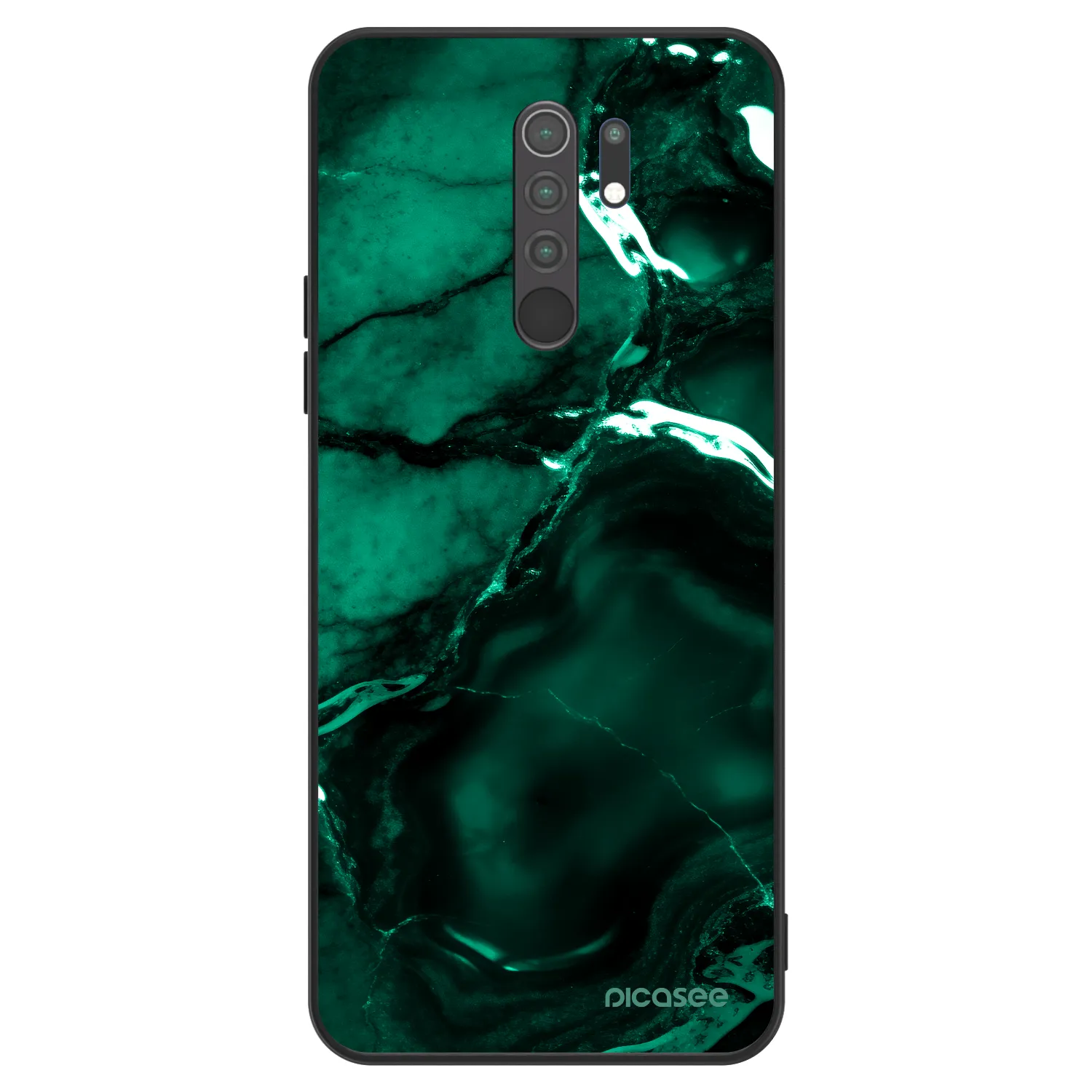 Picasee ULTIMATE CASE για Xiaomi Redmi 9 - Dark emerald