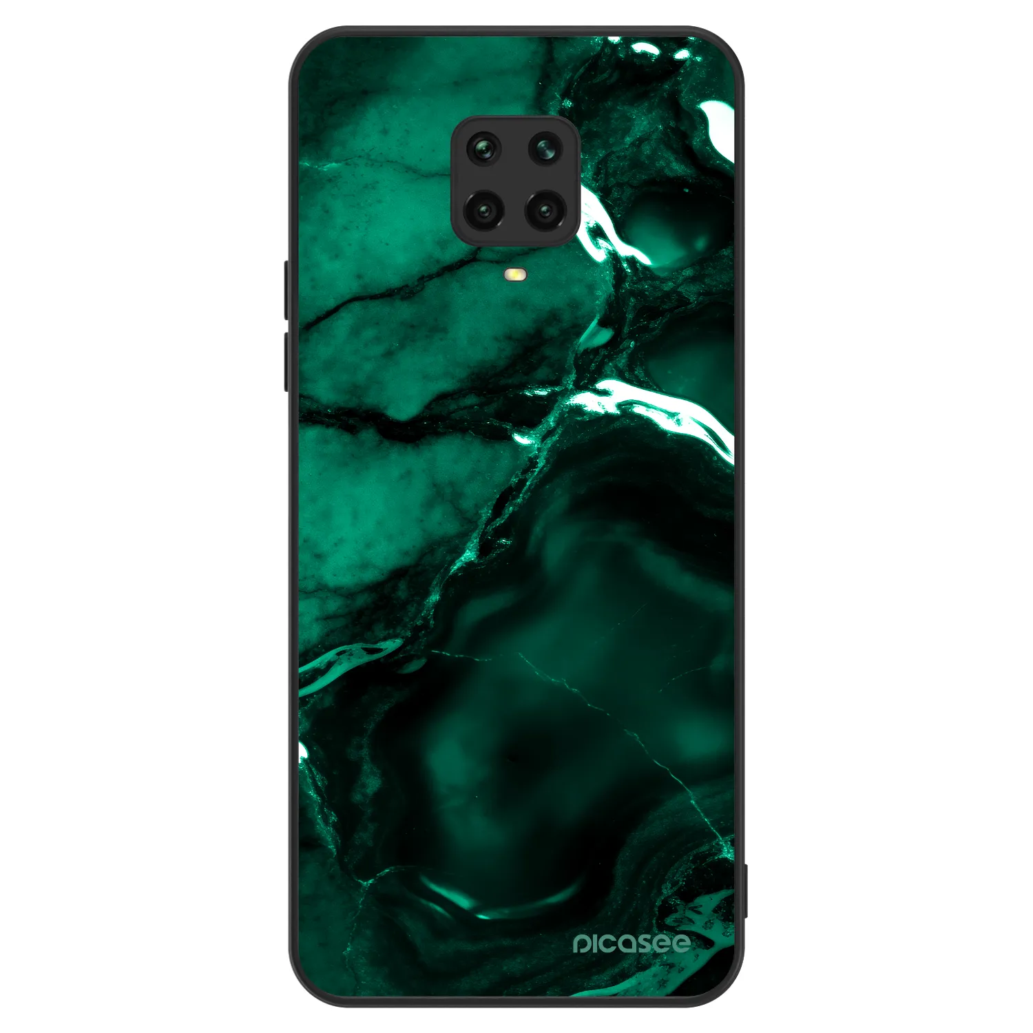 Picasee ULTIMATE CASE για Xiaomi Redmi Note 9S - Dark emerald