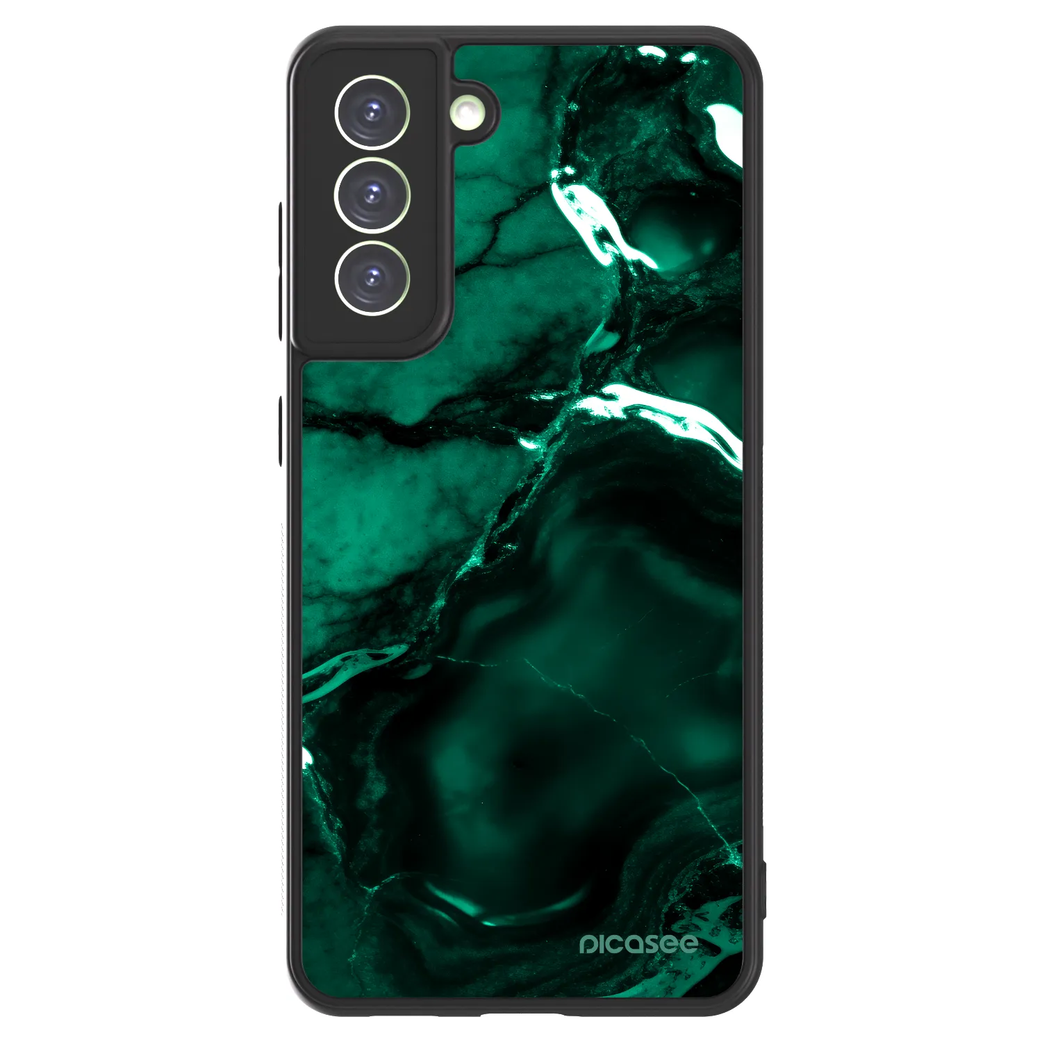 Picasee ULTIMATE CASE για Samsung Galaxy S21 FE 5G - Dark emerald