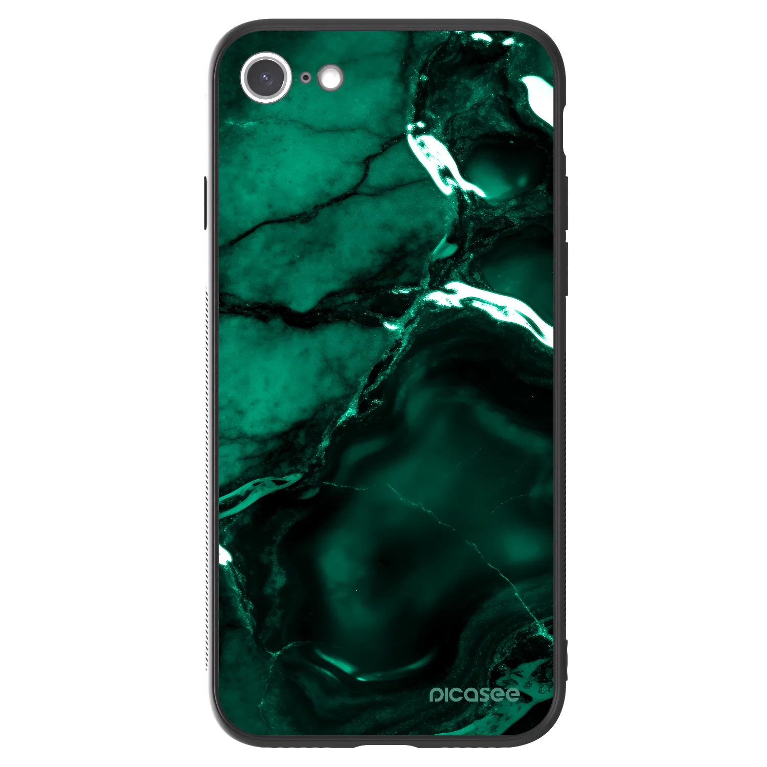 Picasee ULTIMATE CASE για Apple iPhone SE 2022 - Dark emerald