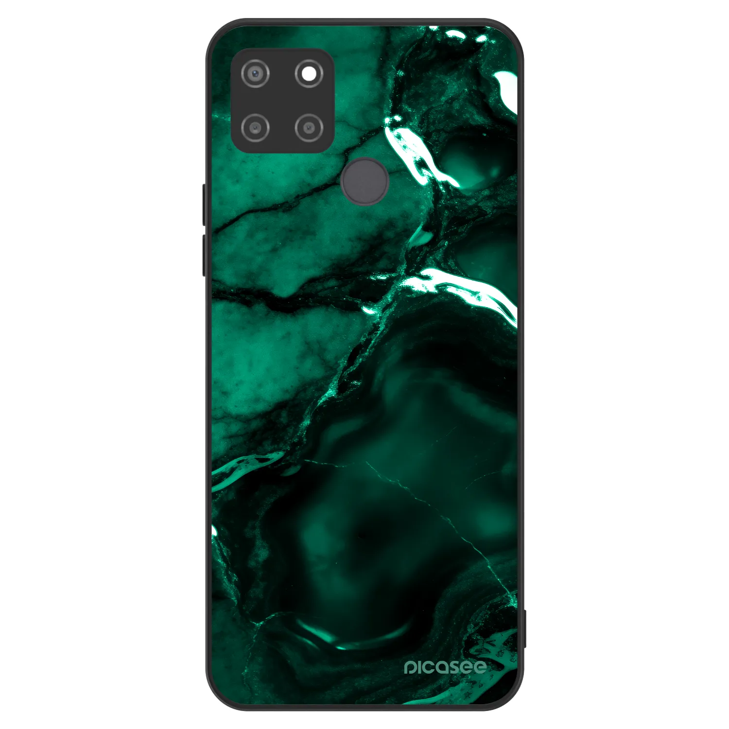Picasee ULTIMATE CASE για Realme C21Y - Dark emerald