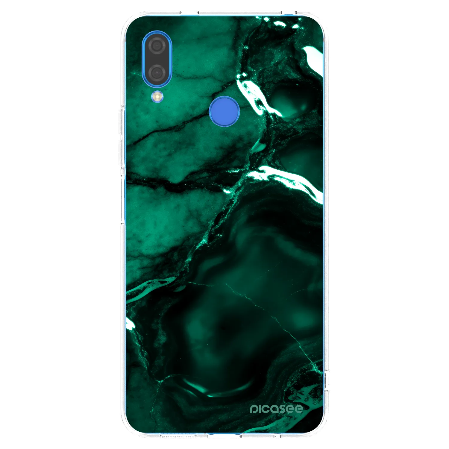 Picasee διαφανής θήκη σιλικόνης Huawei Nova 3i - Dark emerald