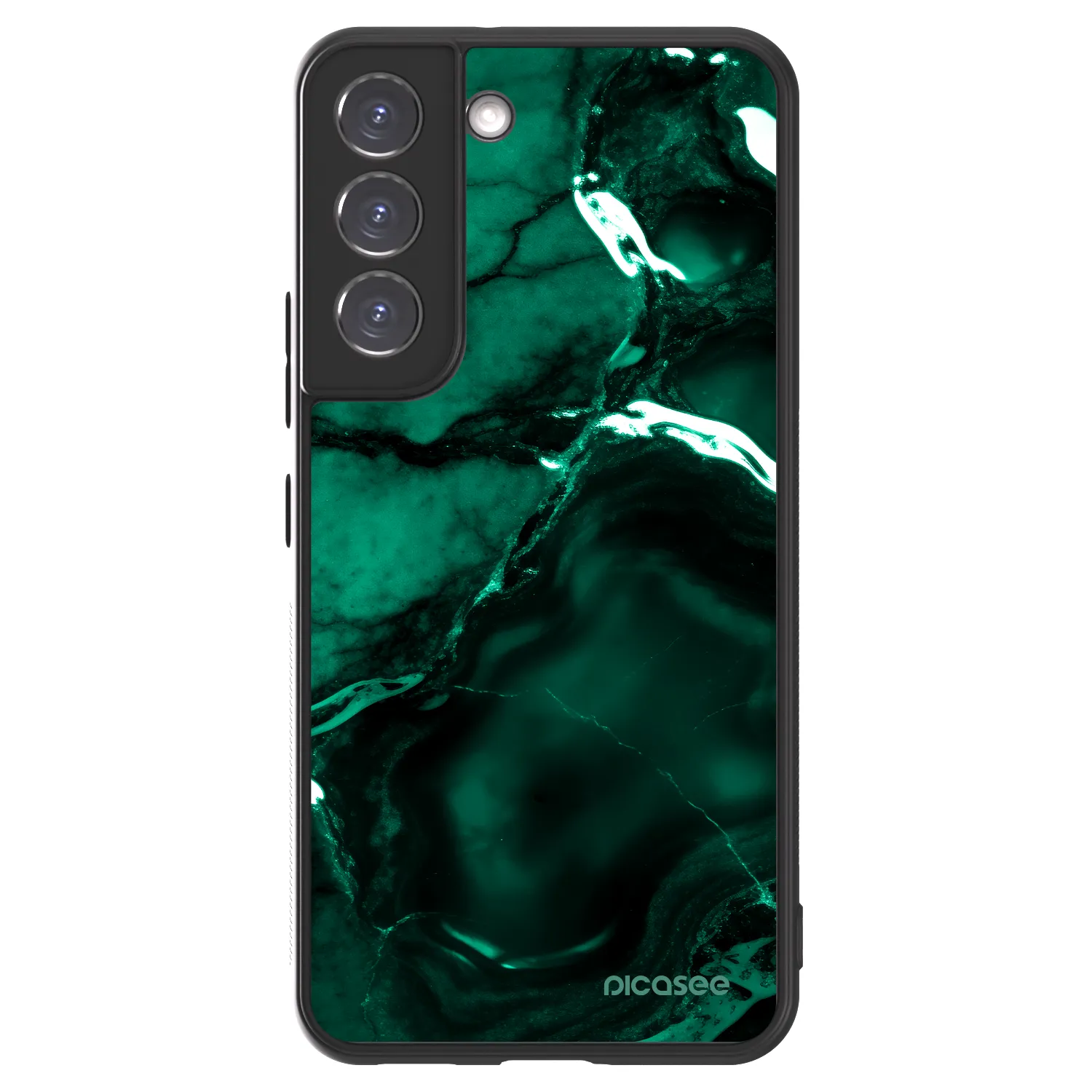 Picasee ULTIMATE CASE PowerShare για Samsung Galaxy S22 5G - Dark emerald