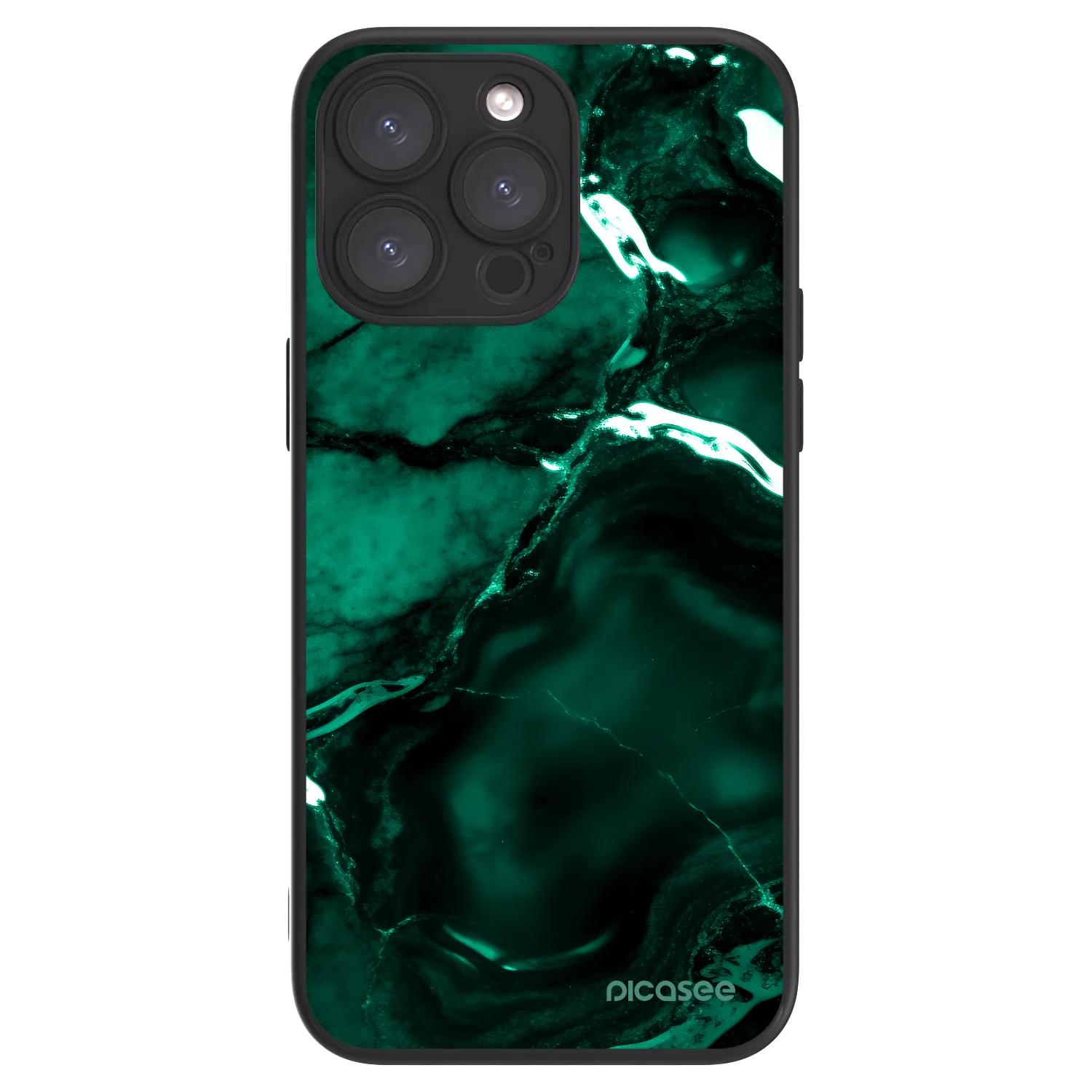 Picasee ULTIMATE CASE για Apple iPhone 15 Pro Max - Dark emerald