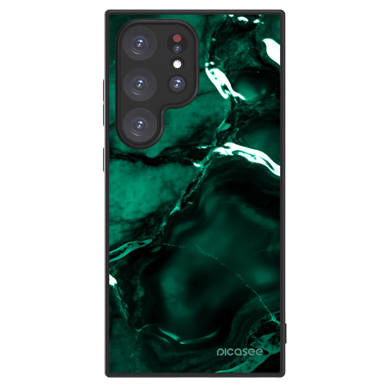 Picasee ULTIMATE CASE PowerShare για Samsung Galaxy S24 Ultra S928B 5G - Dark emerald