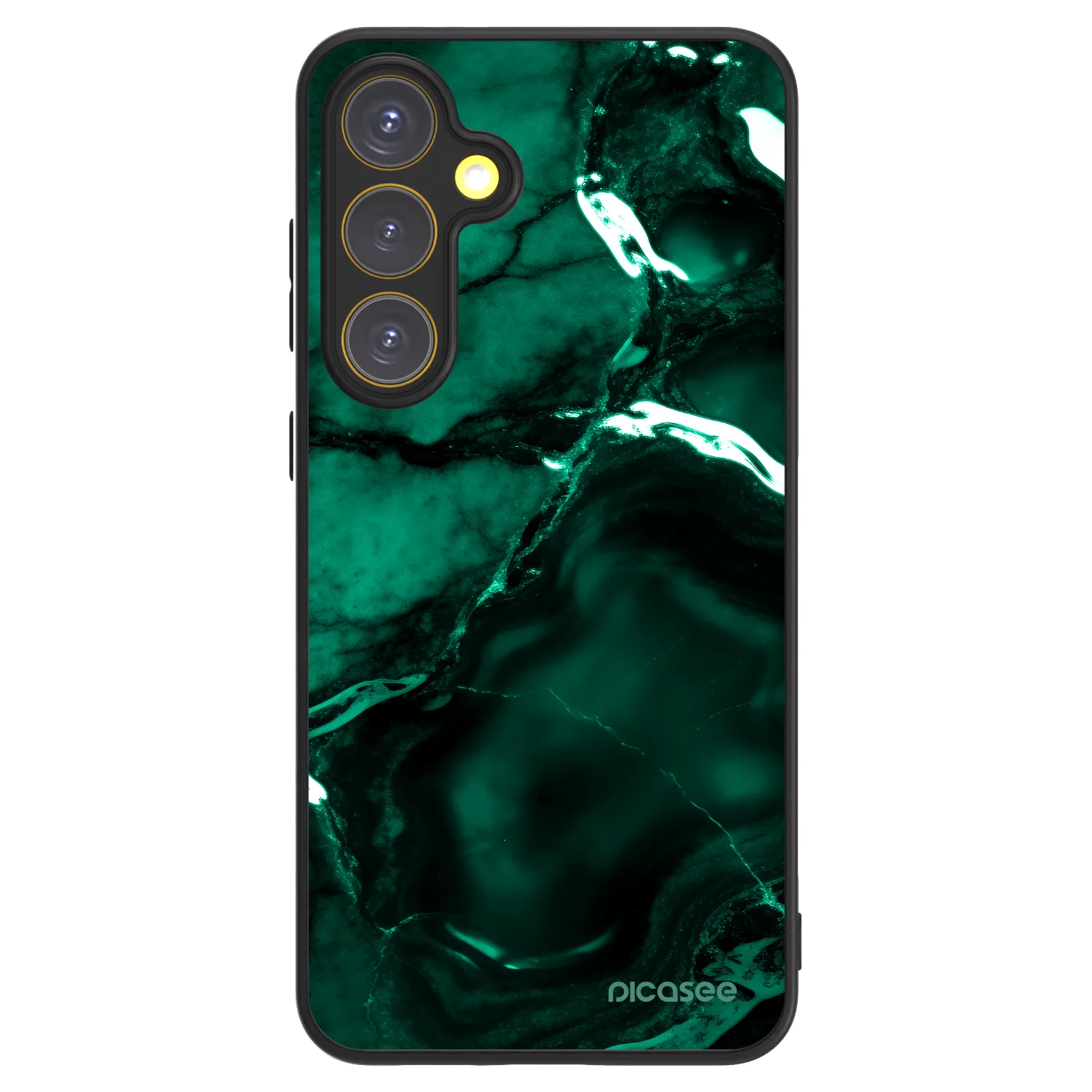 Picasee ULTIMATE CASE PowerShare για Samsung Galaxy S24 FE S721B - Dark emerald