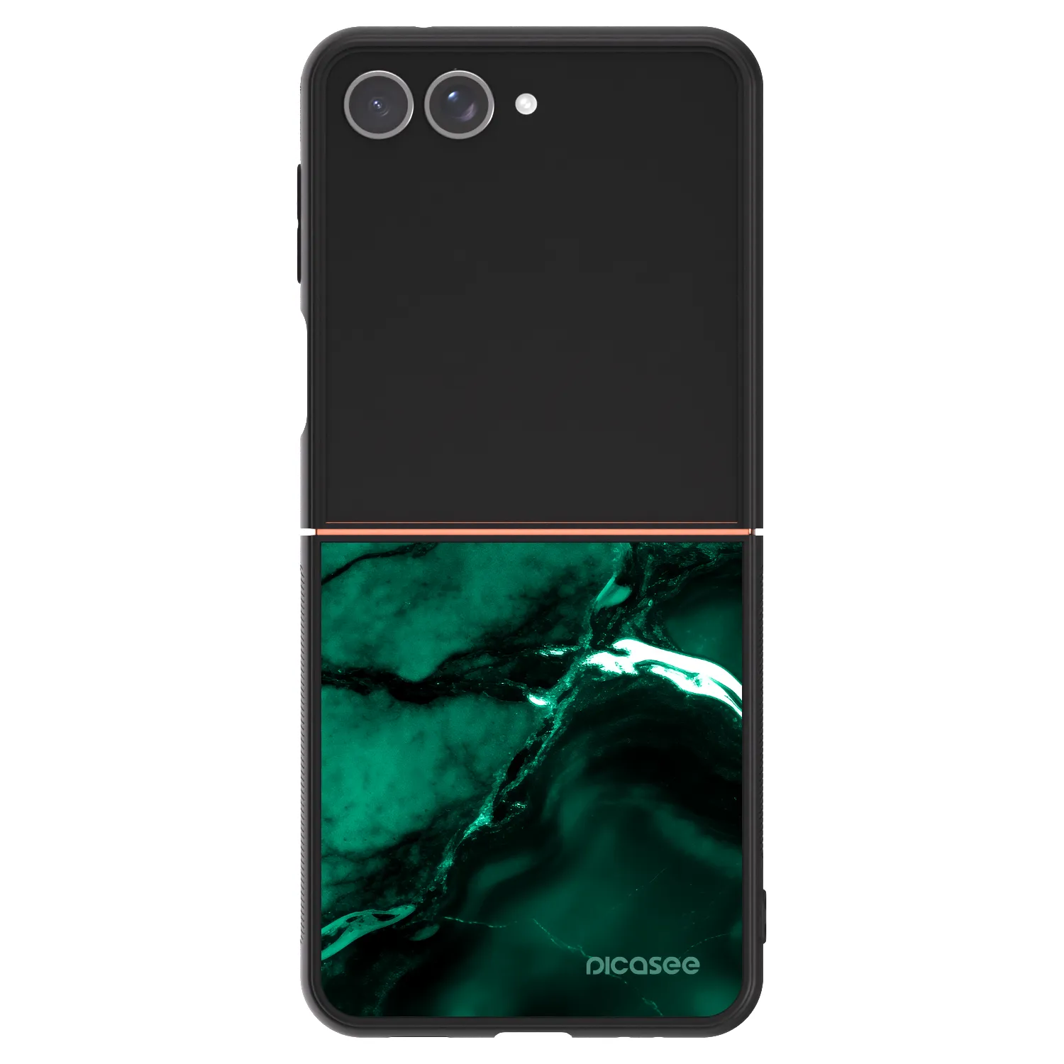 Picasee ULTIMATE CASE για Samsung Galaxy Z Flip7 5G - Dark emerald