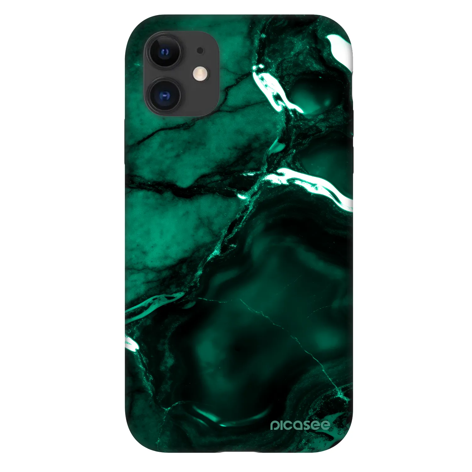 Picasee Fashion Case για Apple iPhone 11 - Dark emerald