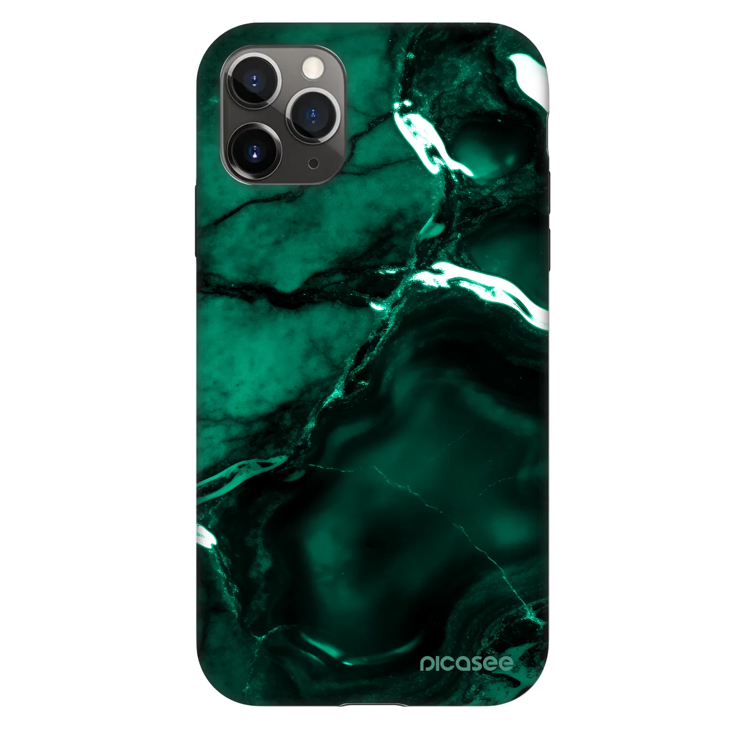 Picasee Fashion Case για Apple iPhone 11 Pro - Dark emerald