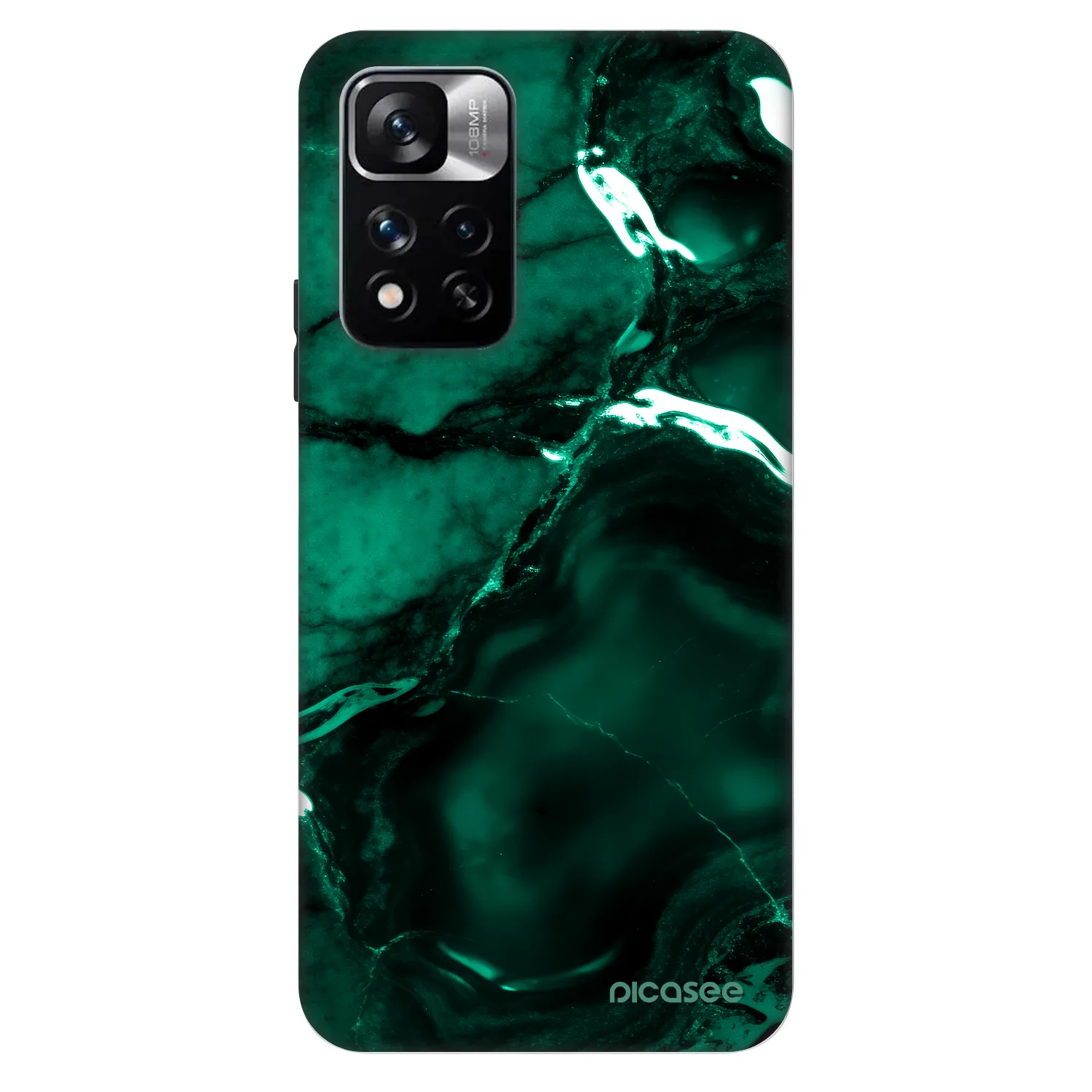 Picasee Fashion Case για Xiaomi Redmi Note 11 Pro 5G - Dark emerald