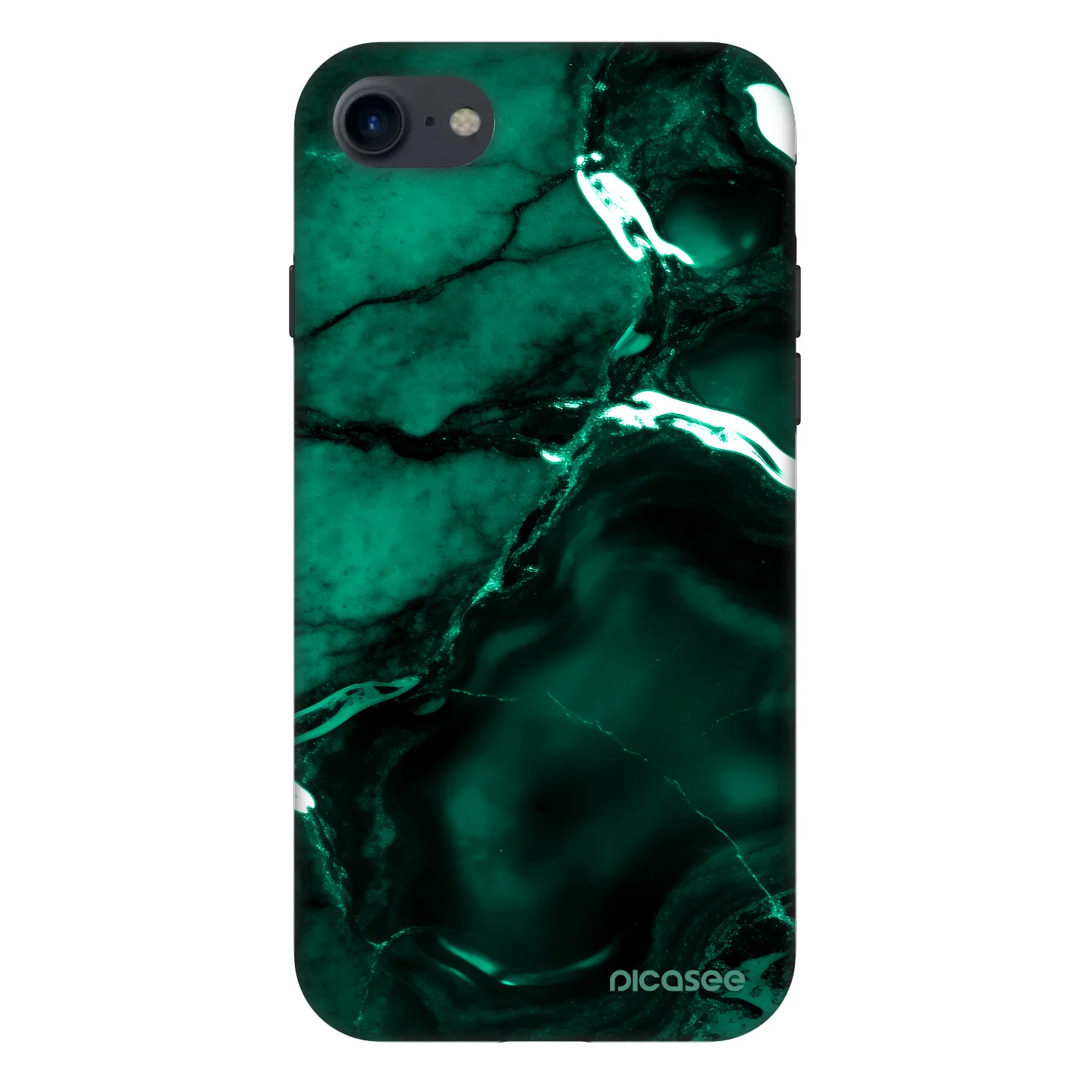 Picasee Fashion Case για Apple iPhone 7 - Dark emerald