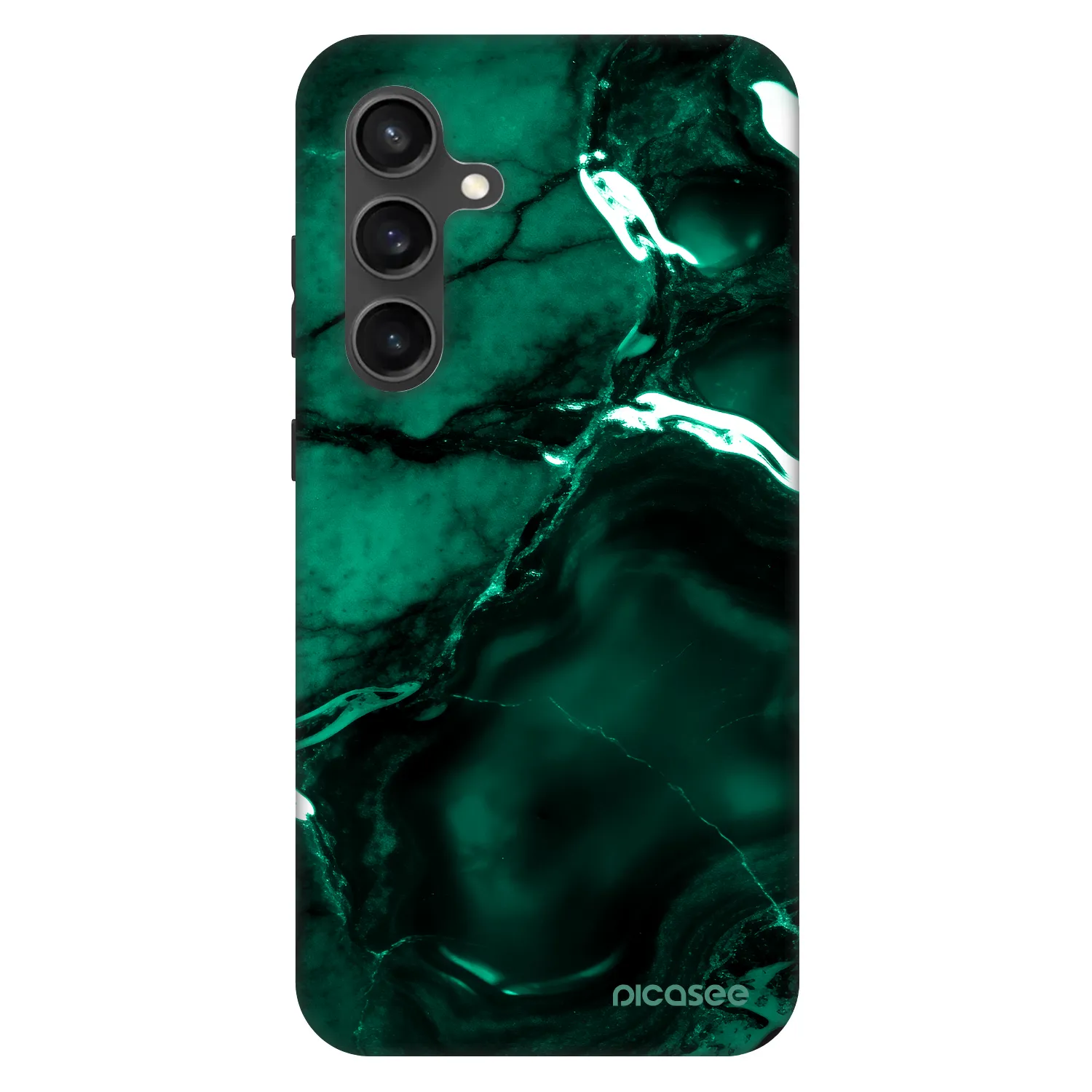 Picasee Fashion Case για Samsung Galaxy S24 FE S721B - Dark emerald