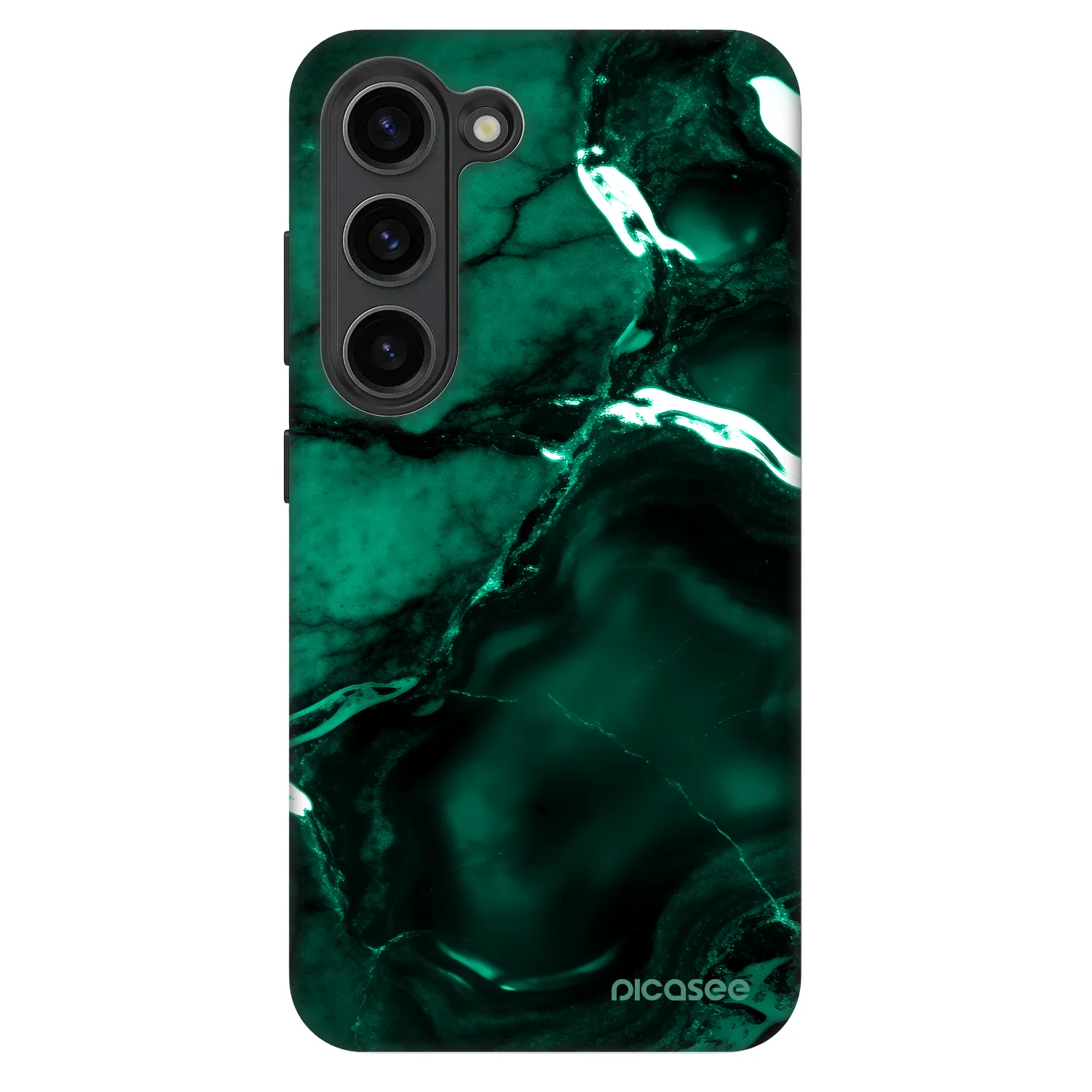 Picasee Fashion Case για Samsung Galaxy S23 5G - Dark emerald