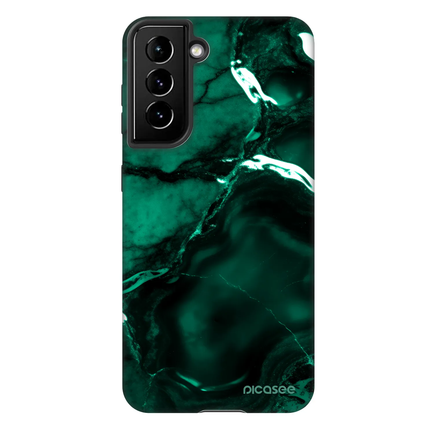 Picasee Fashion Case για Samsung Galaxy S22 5G - Dark emerald