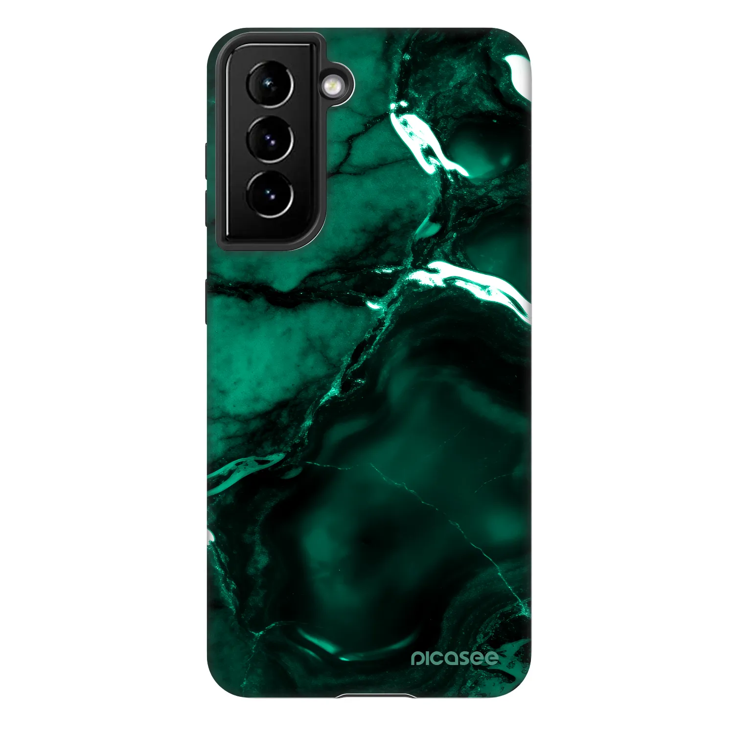 Picasee Fashion Case για Samsung Galaxy S21 FE 5G - Dark emerald