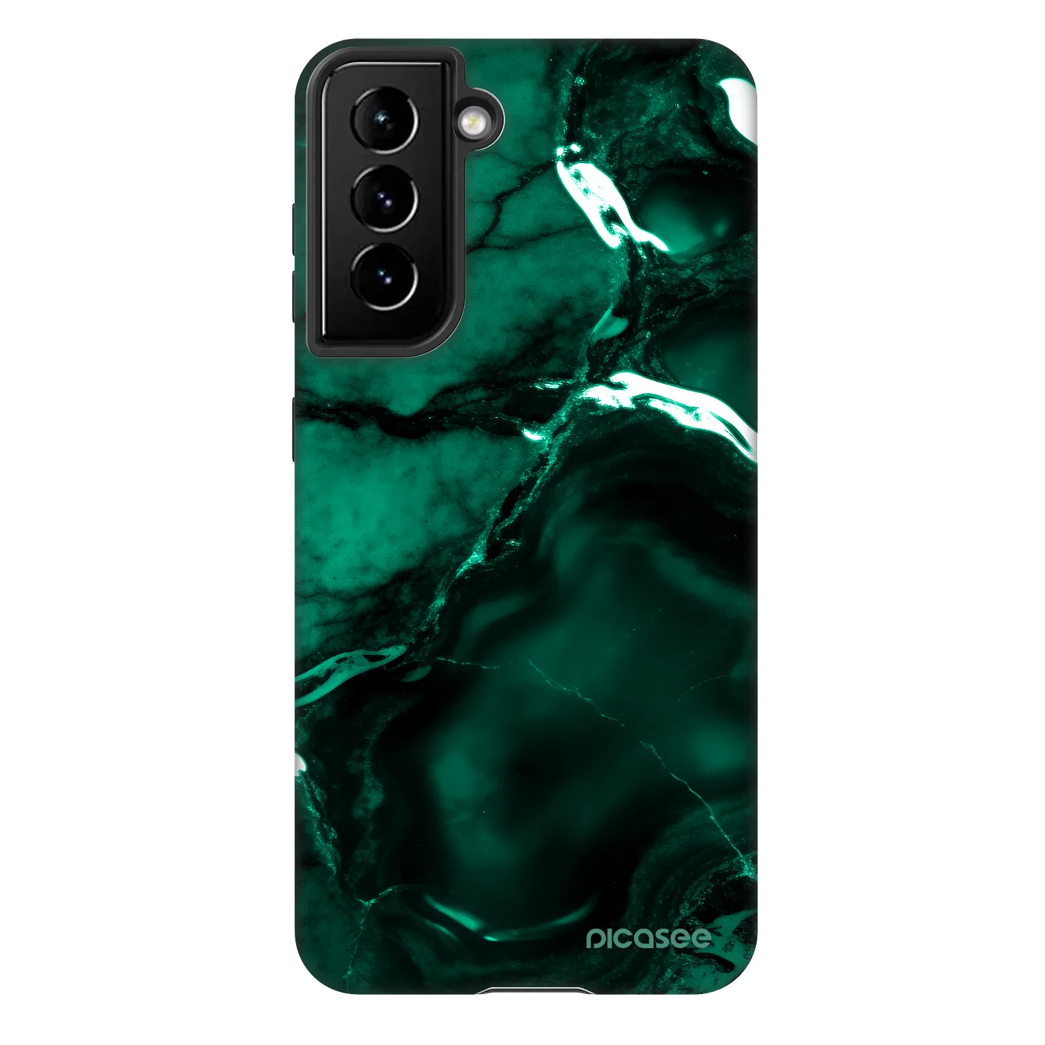 Picasee Fashion Case για Samsung Galaxy S21 5G G991B - Dark emerald