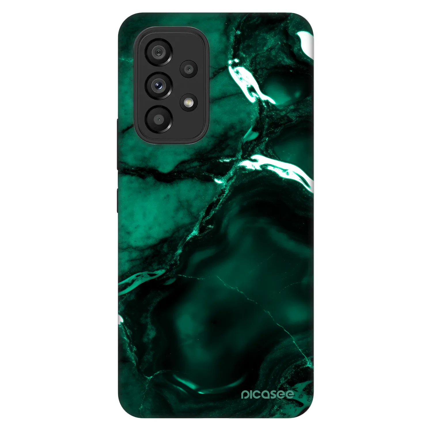 Picasee Fashion Case για Samsung Galaxy A53 5G A536 - Dark emerald