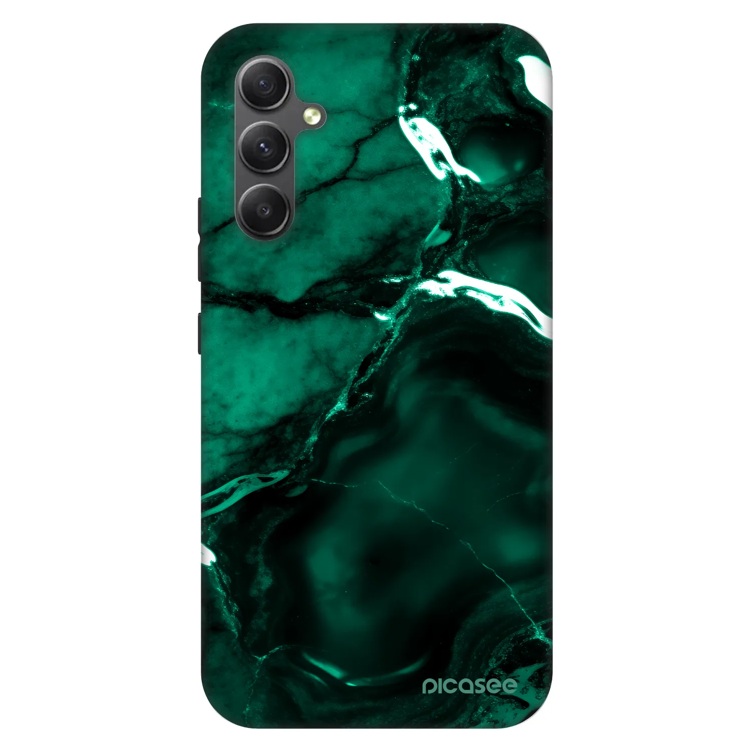 Picasee Fashion Case για Samsung Galaxy A34 5G A346B - Dark emerald