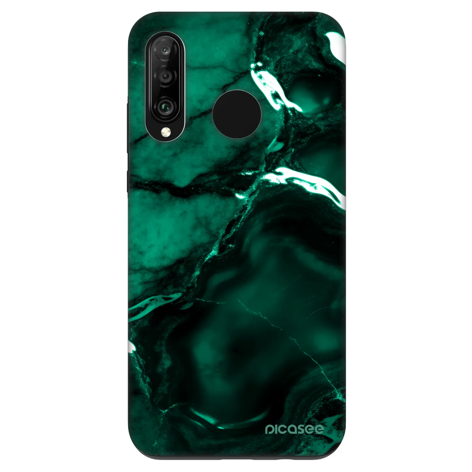 Picasee Fashion Case για Huawei P30 Lite - Dark emerald