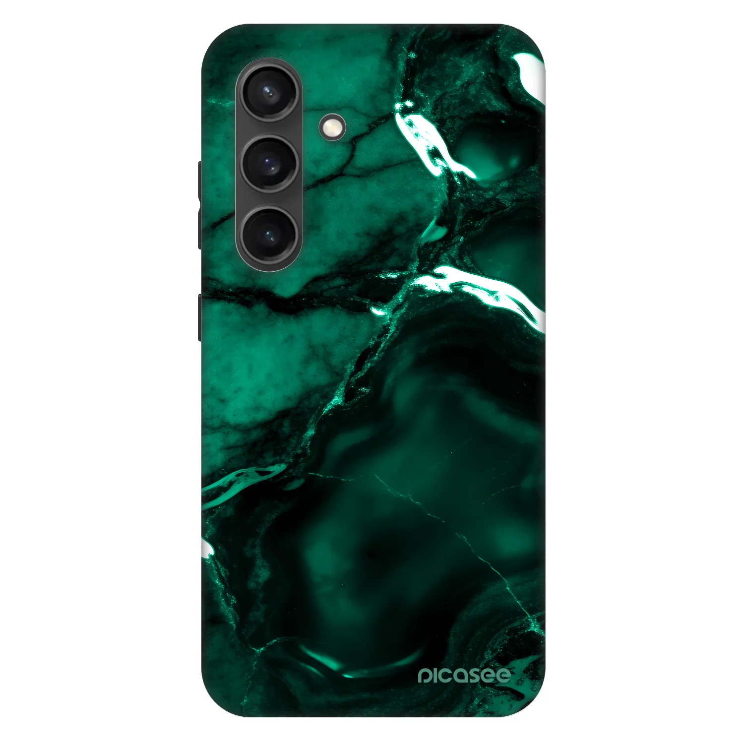 Picasee Fashion Case PowerShare pro Samsung Galaxy S24 S921B 5G - Dark emerald