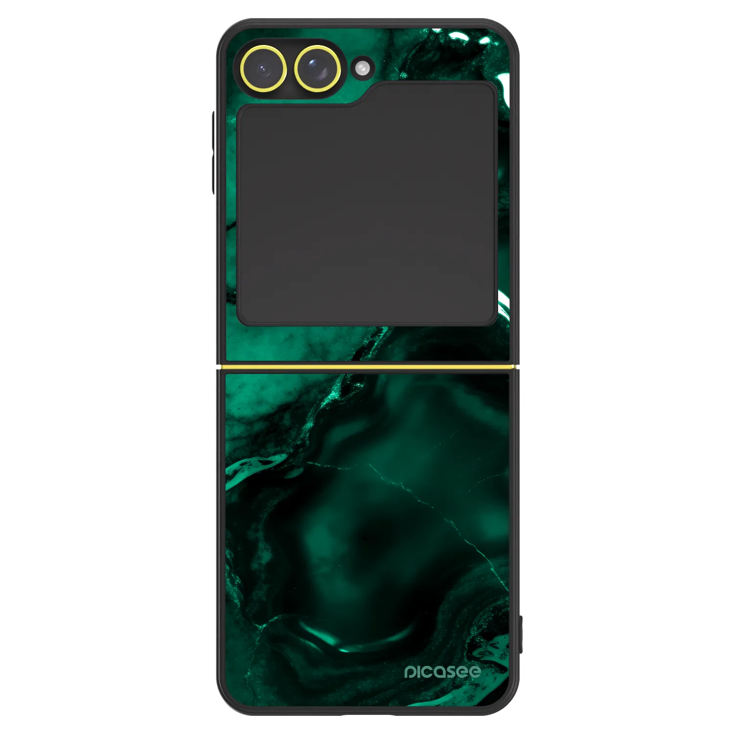 Picasee ULTIMATE CASE για Samsung Galaxy Z Flip7 FE 5G - Dark emerald