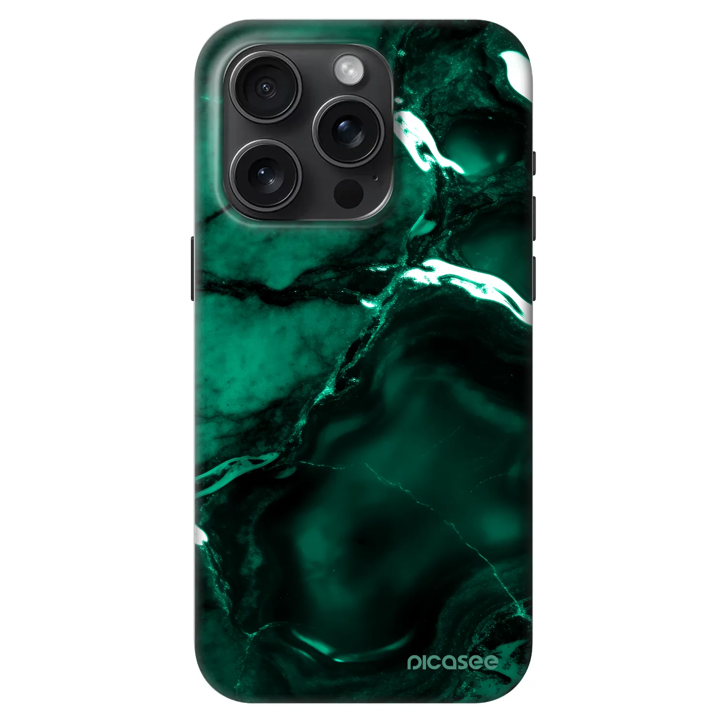 Picasee Fashion Case MagSafe για Apple iPhone 15 Pro - Dark emerald