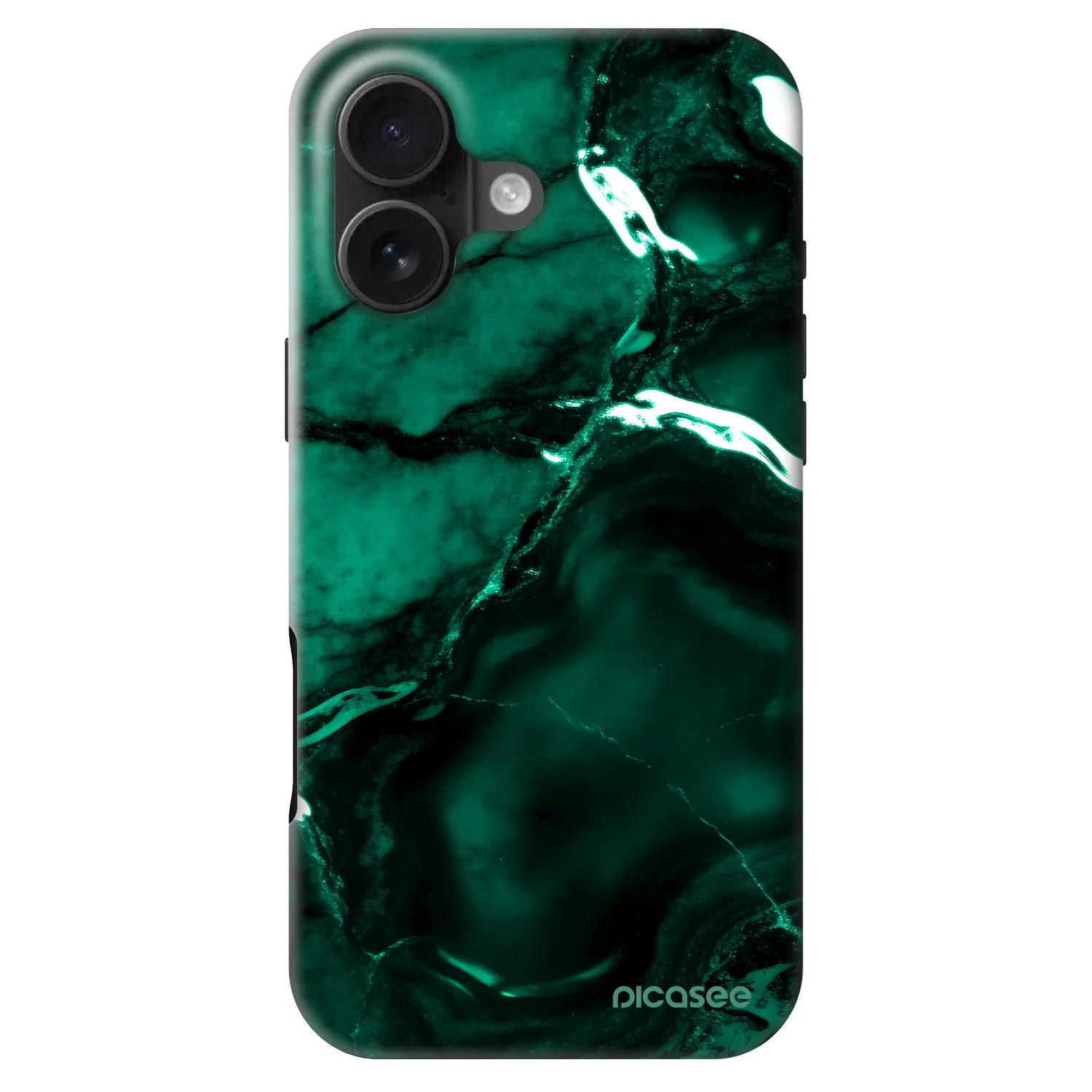 Picasee Fashion Case MagSafe για Apple iPhone 16 - Dark emerald