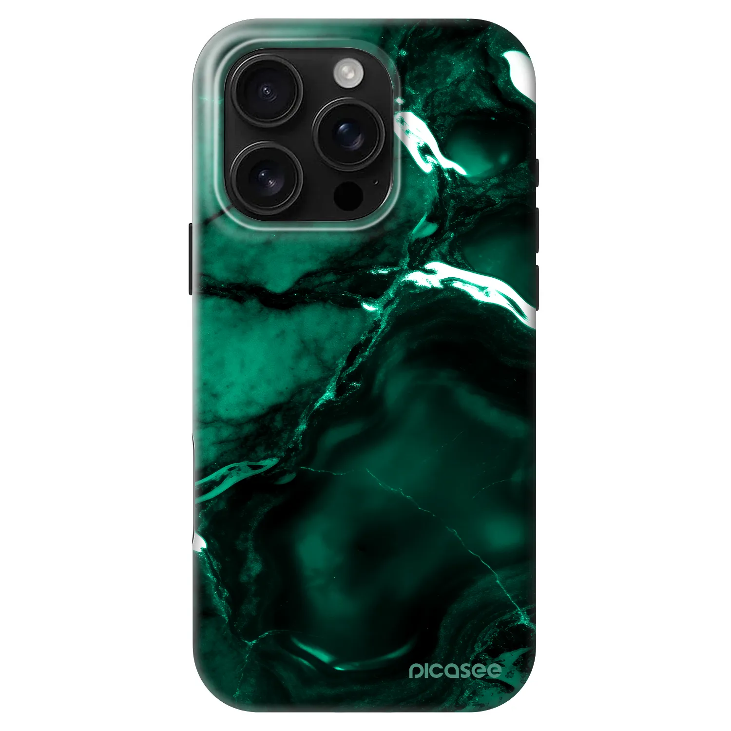 Picasee Fashion Case MagSafe για Apple iPhone 16 Pro - Dark emerald
