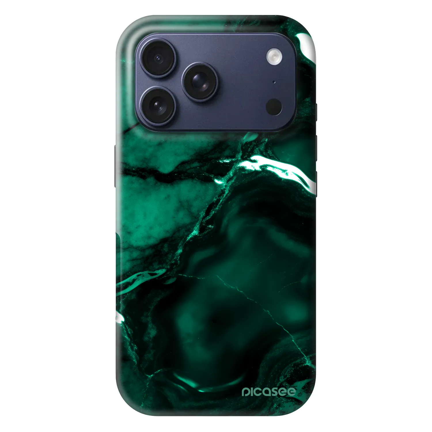 Picasee Fashion Case MagSafe για Apple iPhone 17 Pro - Dark emerald
