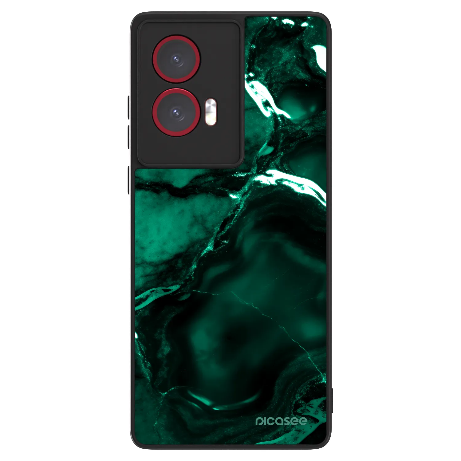Picasee ULTIMATE CASE για Motorola Edge 50 Fusion - Dark emerald