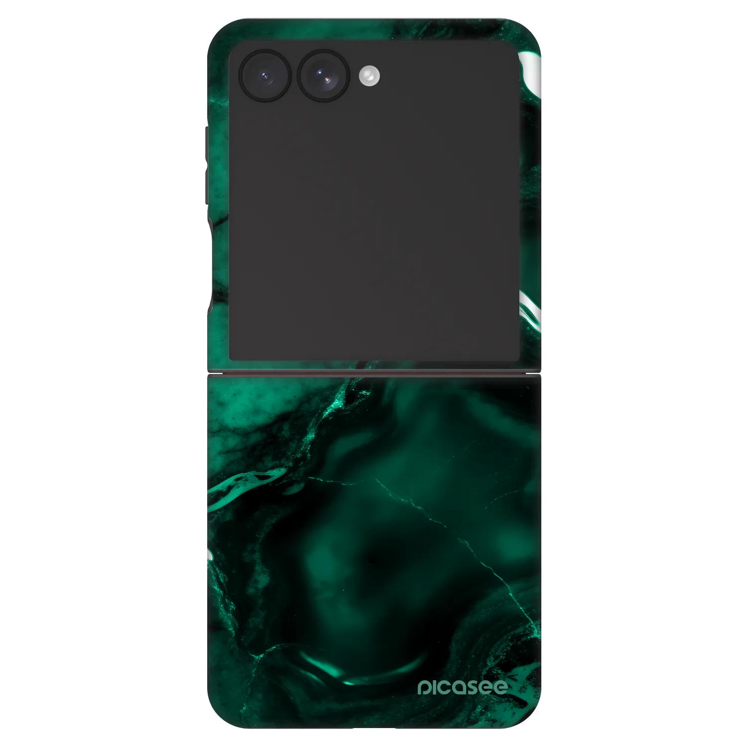 Picasee Fashion Case για Samsung Galaxy Z Flip7 5G - Dark emerald