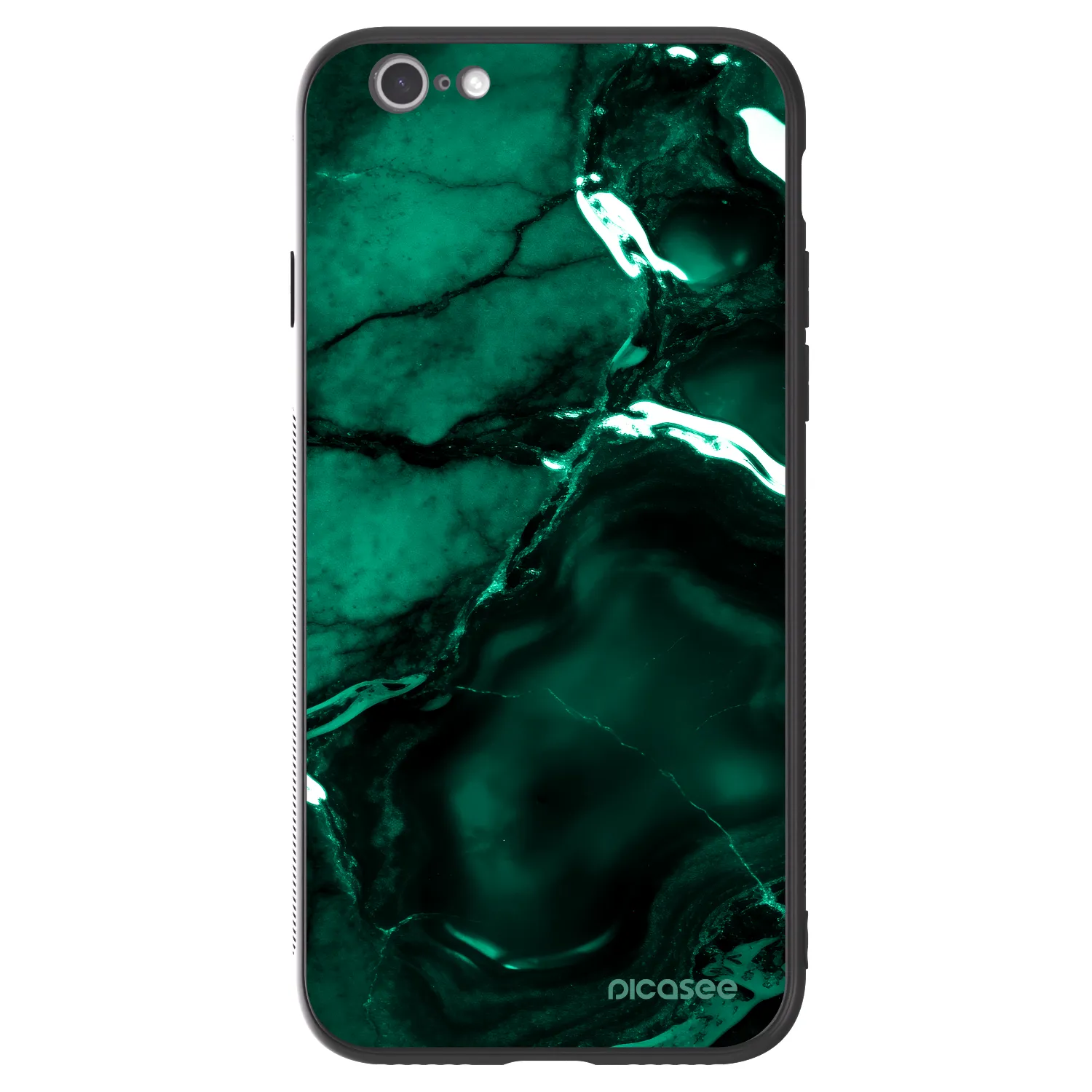 Picasee ULTIMATE CASE για Apple iPhone 6/6S - Dark emerald