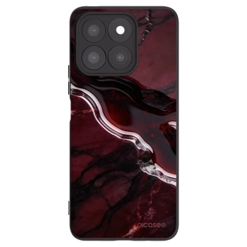 Picasee Μαύρη θήκη σιλικόνης για Honor X8b - Cherry stone