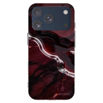 Picasee διαφανής θήκη σιλικόνης Apple iPhone 17 Pro - Cherry stone