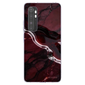 Picasee διαφανής θήκη σιλικόνης Xiaomi Mi Note 10 Lite - Cherry stone