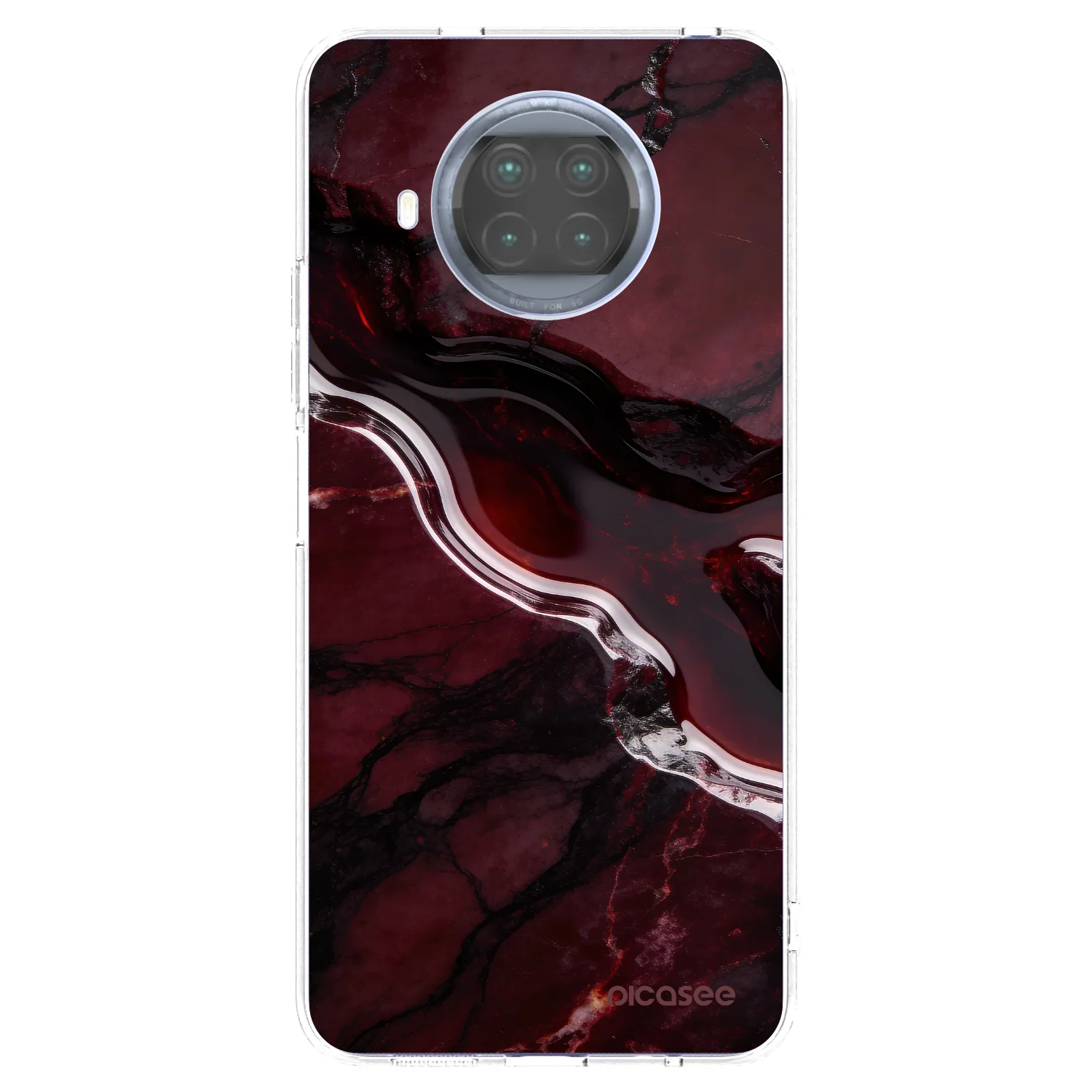 Picasee διαφανής θήκη σιλικόνης Xiaomi Mi 10T Lite - Cherry stone